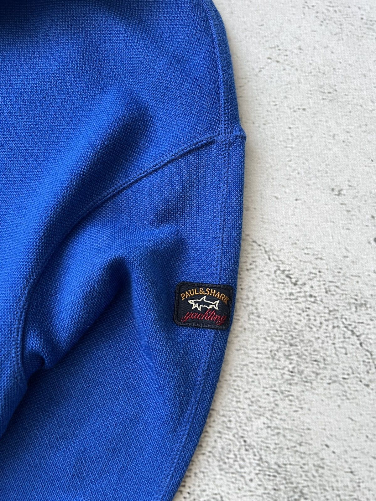 Paul & Shark 🦈 Paul & Shark Yachting Wool Sweater Zip L (NWT) Size US L / EU 52-54 / 3 - 9 Thumbnail