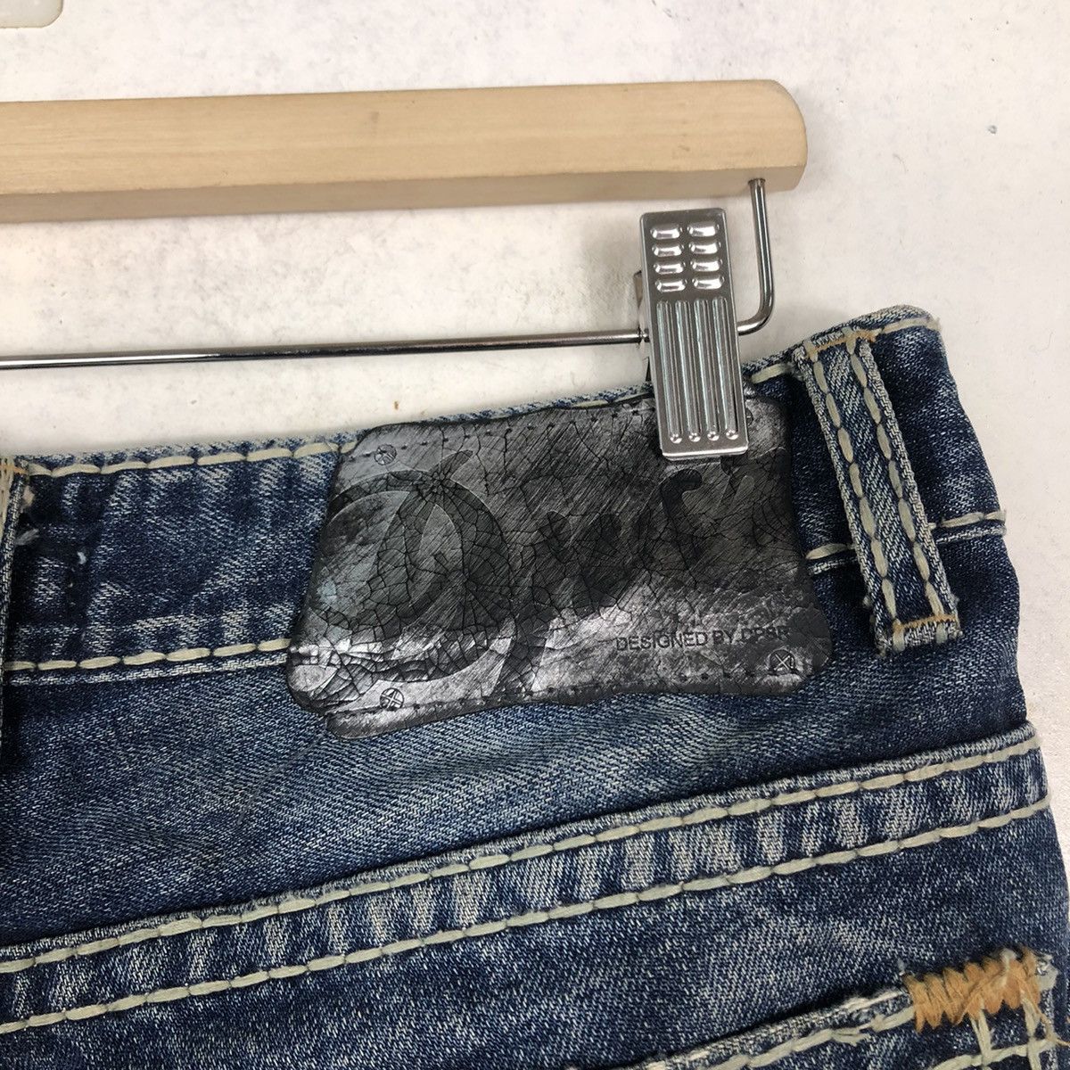 Japanese Brand 🔥Biker Jeans Rider Denim People & Republic Issey Miyake Size US 32 / EU 48 - 14 Thumbnail