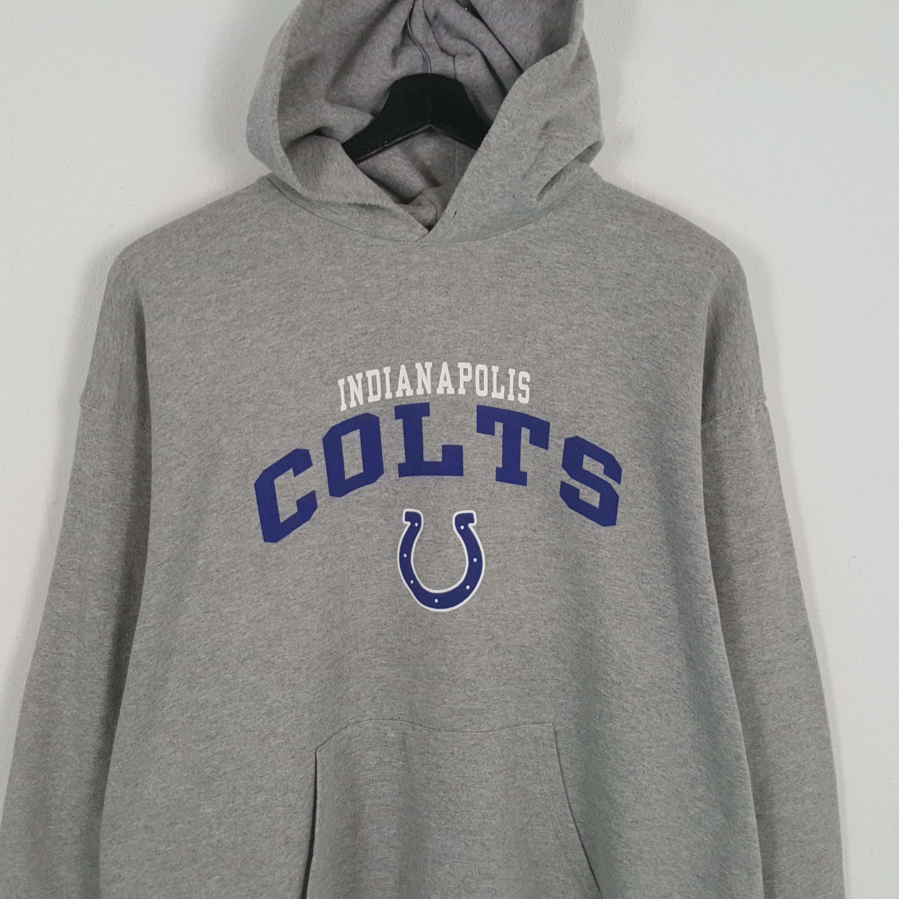 NFL × Vintage INDIANAPOLIS COLTS NFL Football Team Hoodies Size US XXL / EU 58 / 5 - 2 Thumbnail