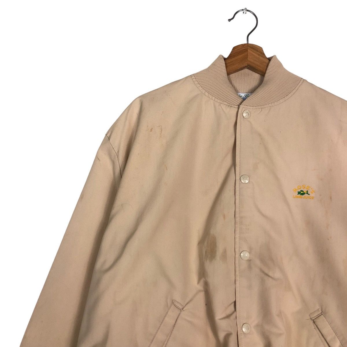Japanese Brand 🔥 90’s Vtg Bomber Jacket Palm Beach Sports Big Logo Size US XXL / EU 58 / 5 - 7 Thumbnail