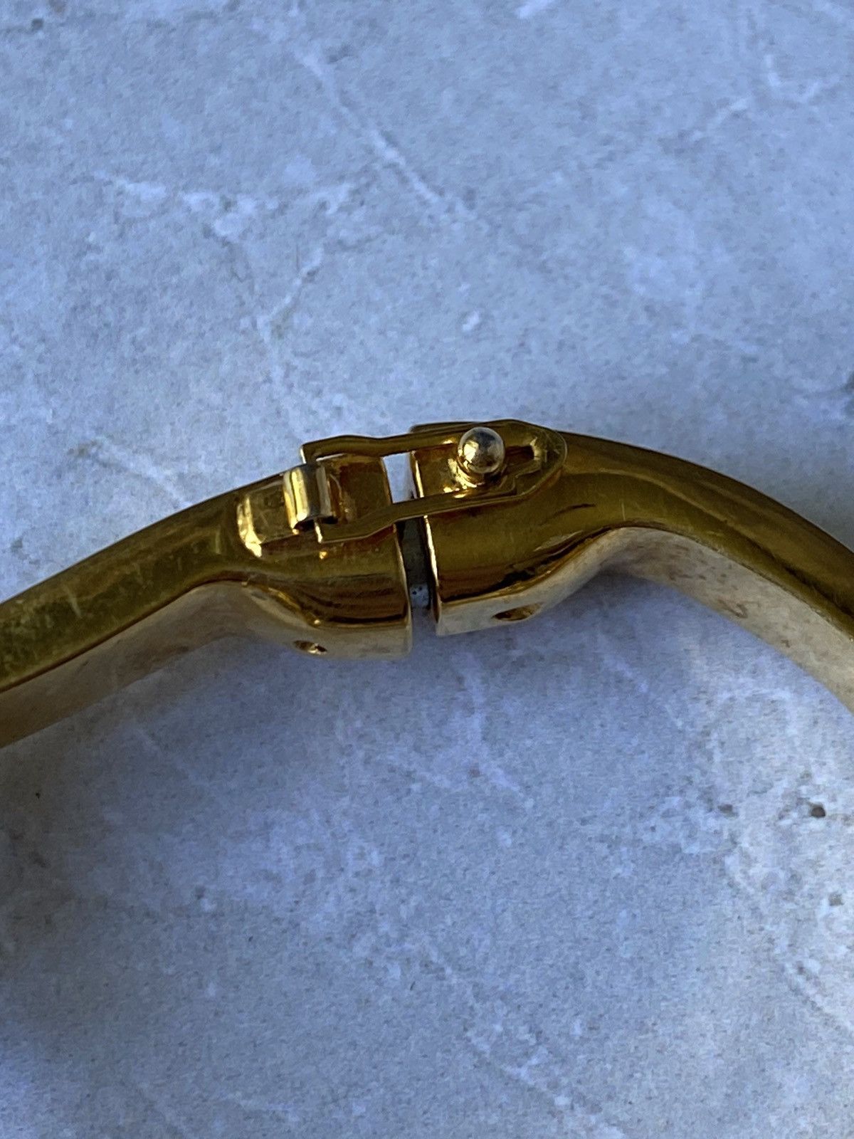 Kate Spade Kate Spade New York Gold-Tone Heart Bangle Bracelet Size ONE SIZE - 5 Thumbnail