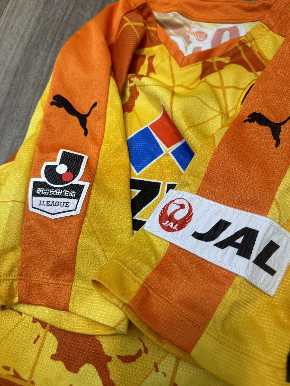 Japanese Brand × Puma S-Pulse 2016 home shirt #15 Taisuke Size US S / EU 44-46 / 1 - 5 Thumbnail