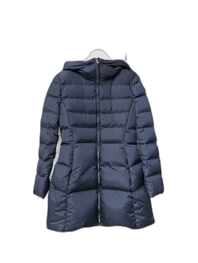 Prada Prada Hooded Down Jacket in Dark Blue Size US M / EU 48-50 / 2 - 1 Thumbnail