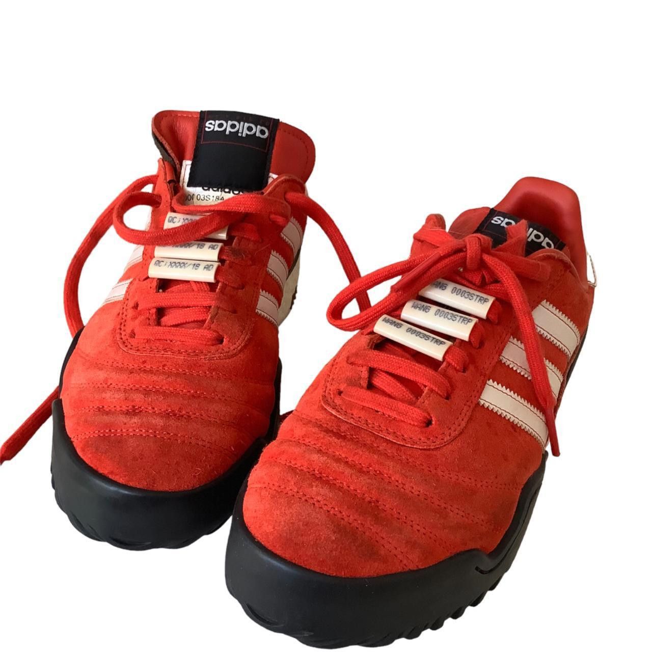 Adidas Adidas Orange Superstar Sneakers -Alexander Wang Size US 7.5 / EU 40-41 - 7 Thumbnail