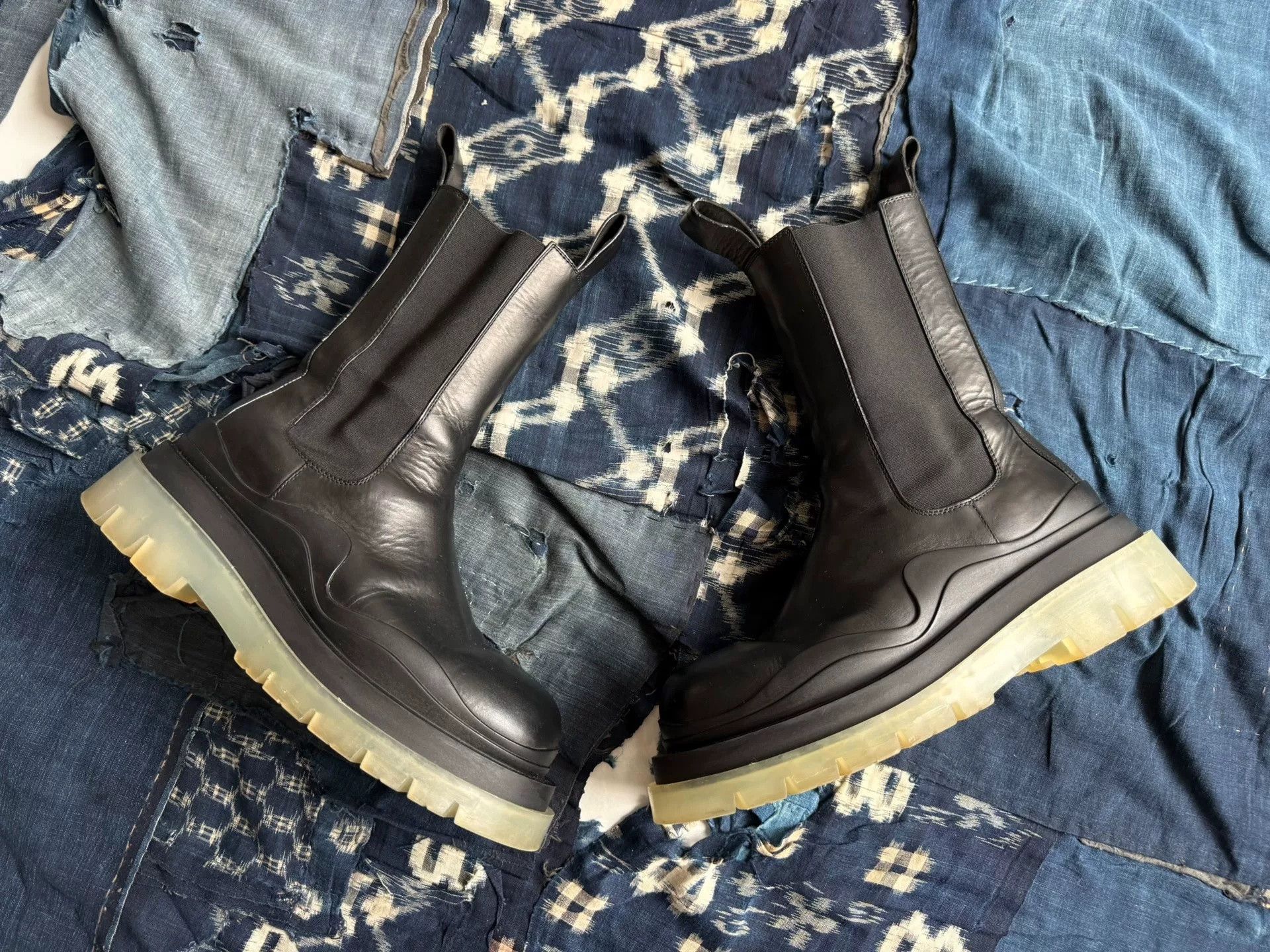 Bottega Veneta Bottega Veneta Tire Chelsea Boot Size US 5 / EU 37 - 3 Thumbnail