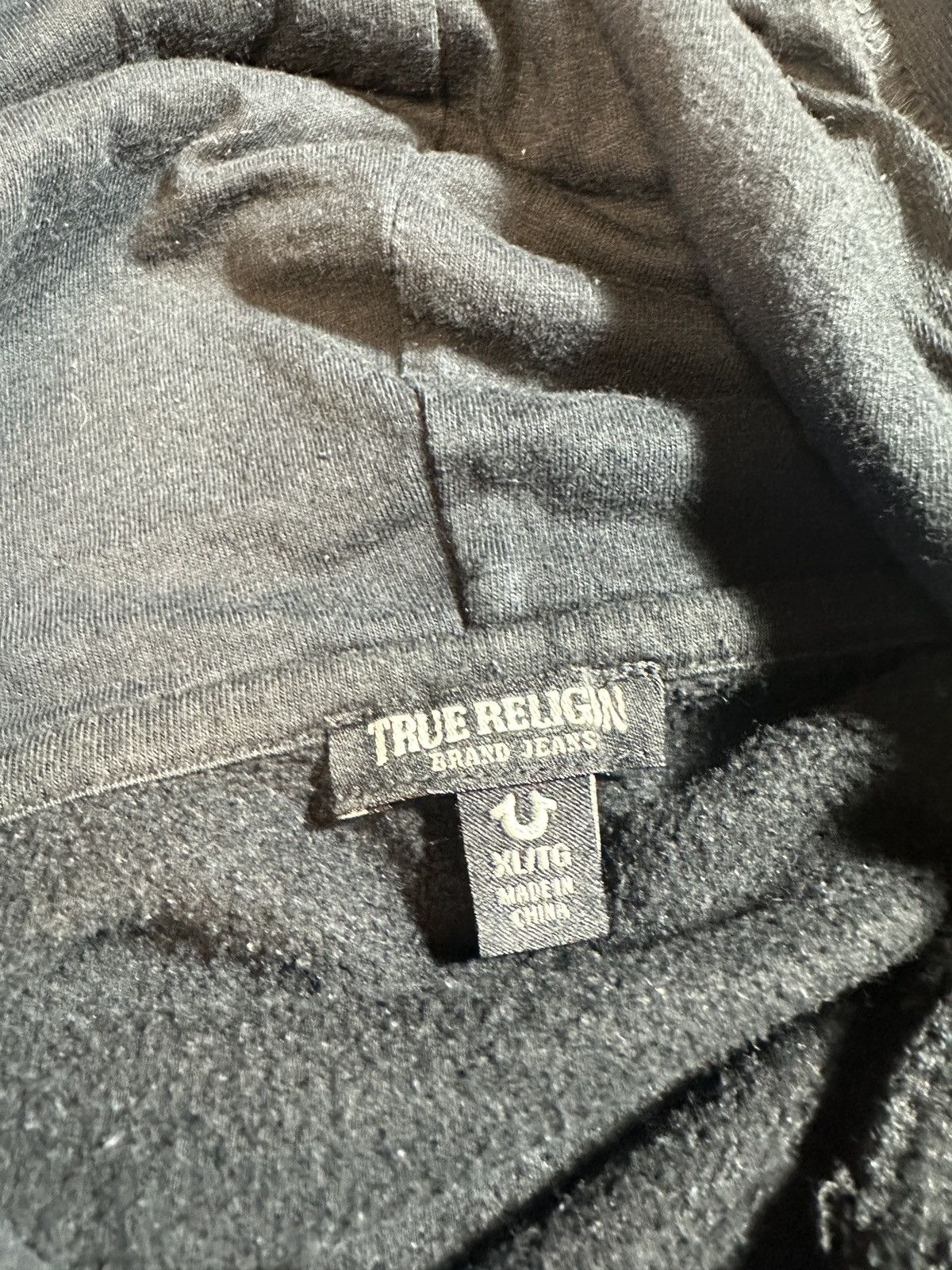 True Religion Y2K True Religion Hoodie Streetwear Avant Garde Logo USA L Size US XL / EU 56 / 4 - 4 Thumbnail