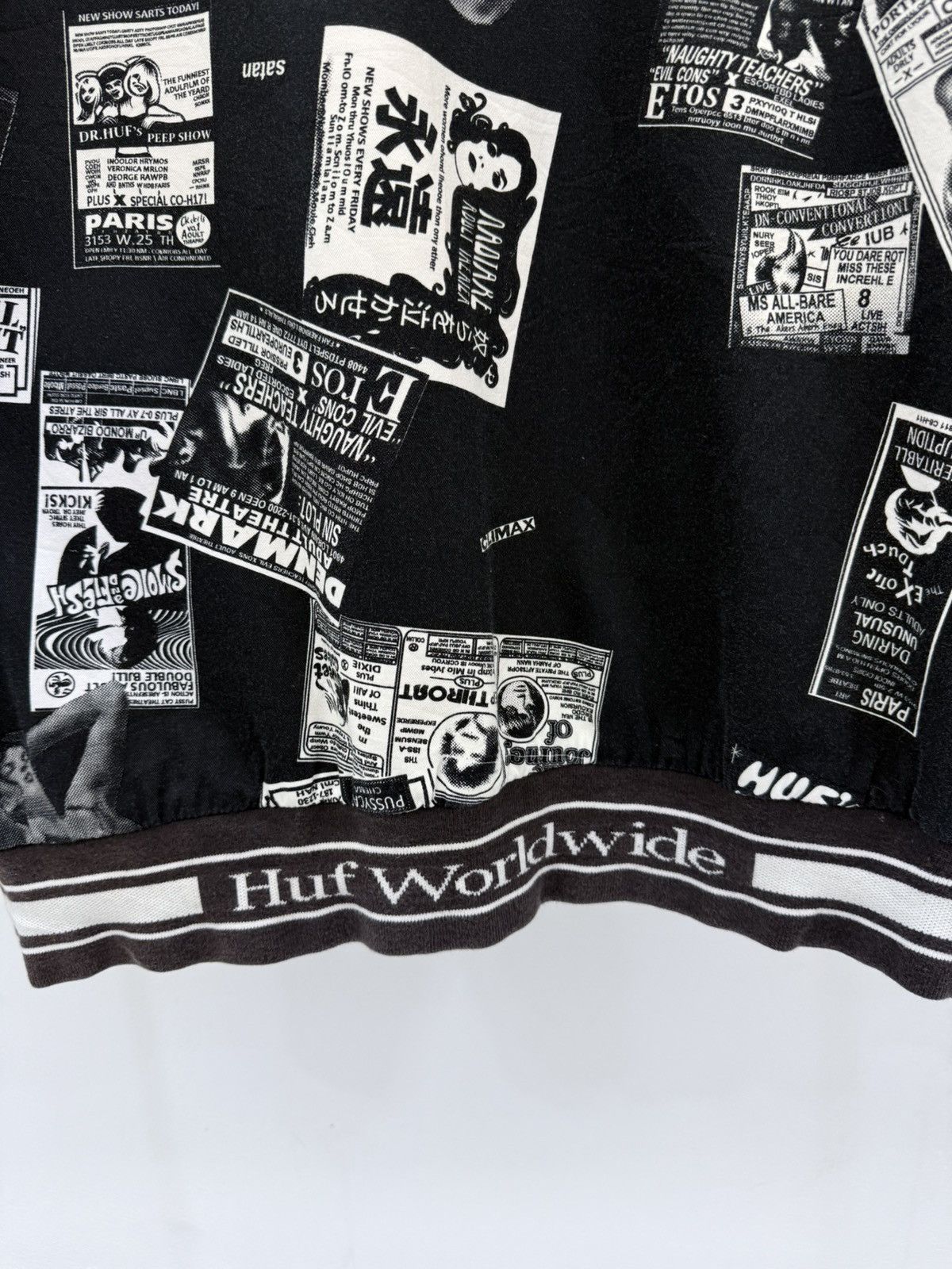 Huf HUF Worldswide Full Print Reversible Varsity Jacket Size US L / EU 52-54 / 3 - 9 Thumbnail