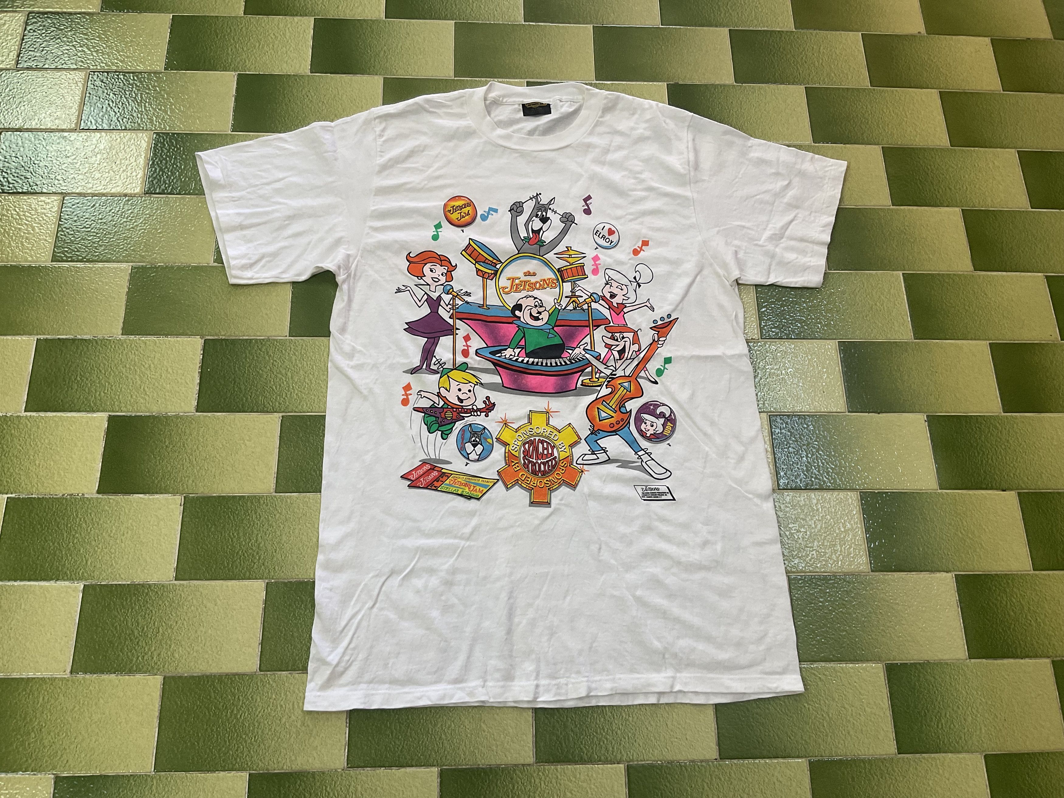 Vintage 90s The Jetsons Jam Cartoon T-Shirt