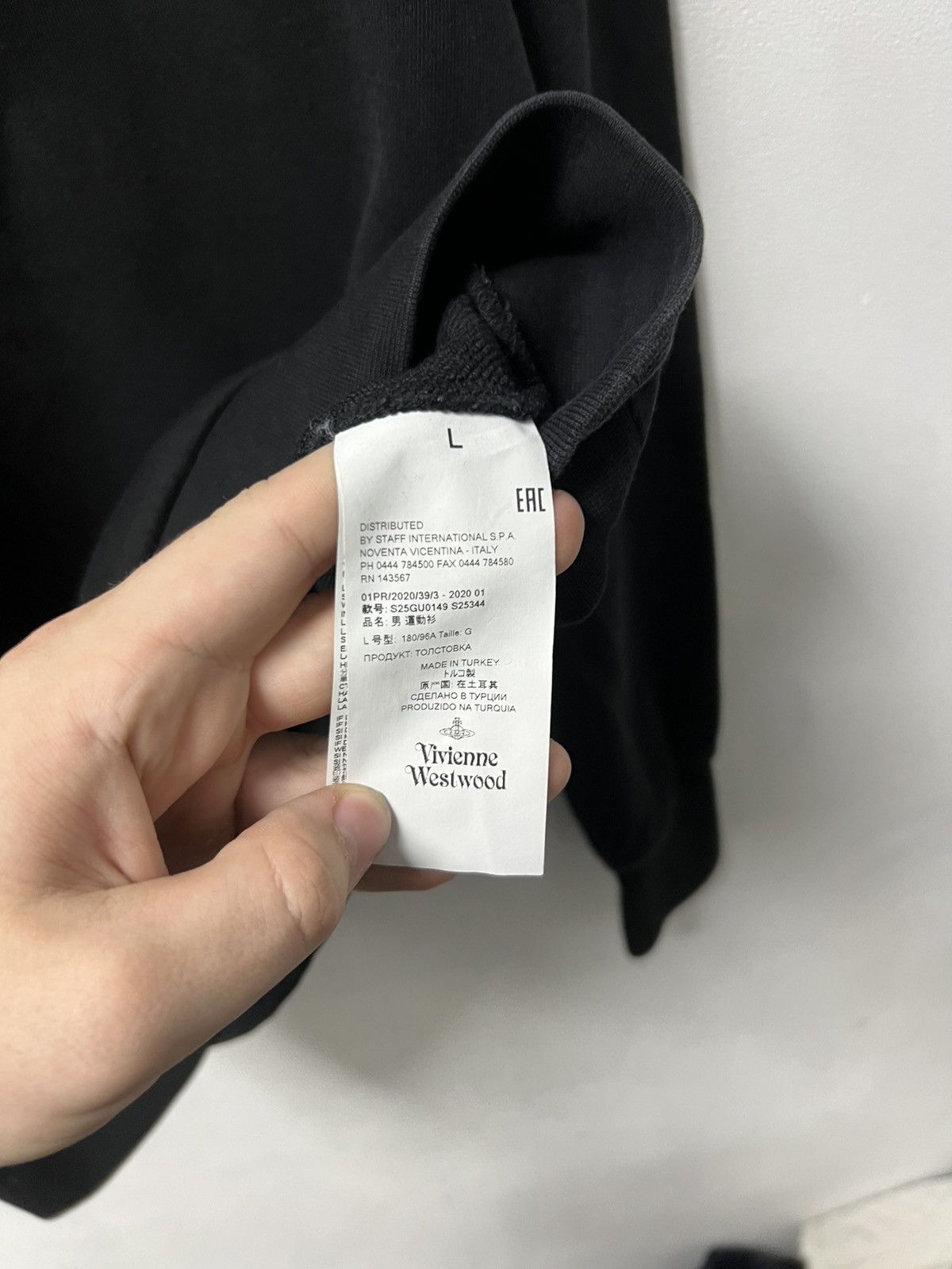 Vivienne Westwood Vivienne Westwood Sweatshirt Black Size US L / EU 52-54 / 3 - 4 Thumbnail
