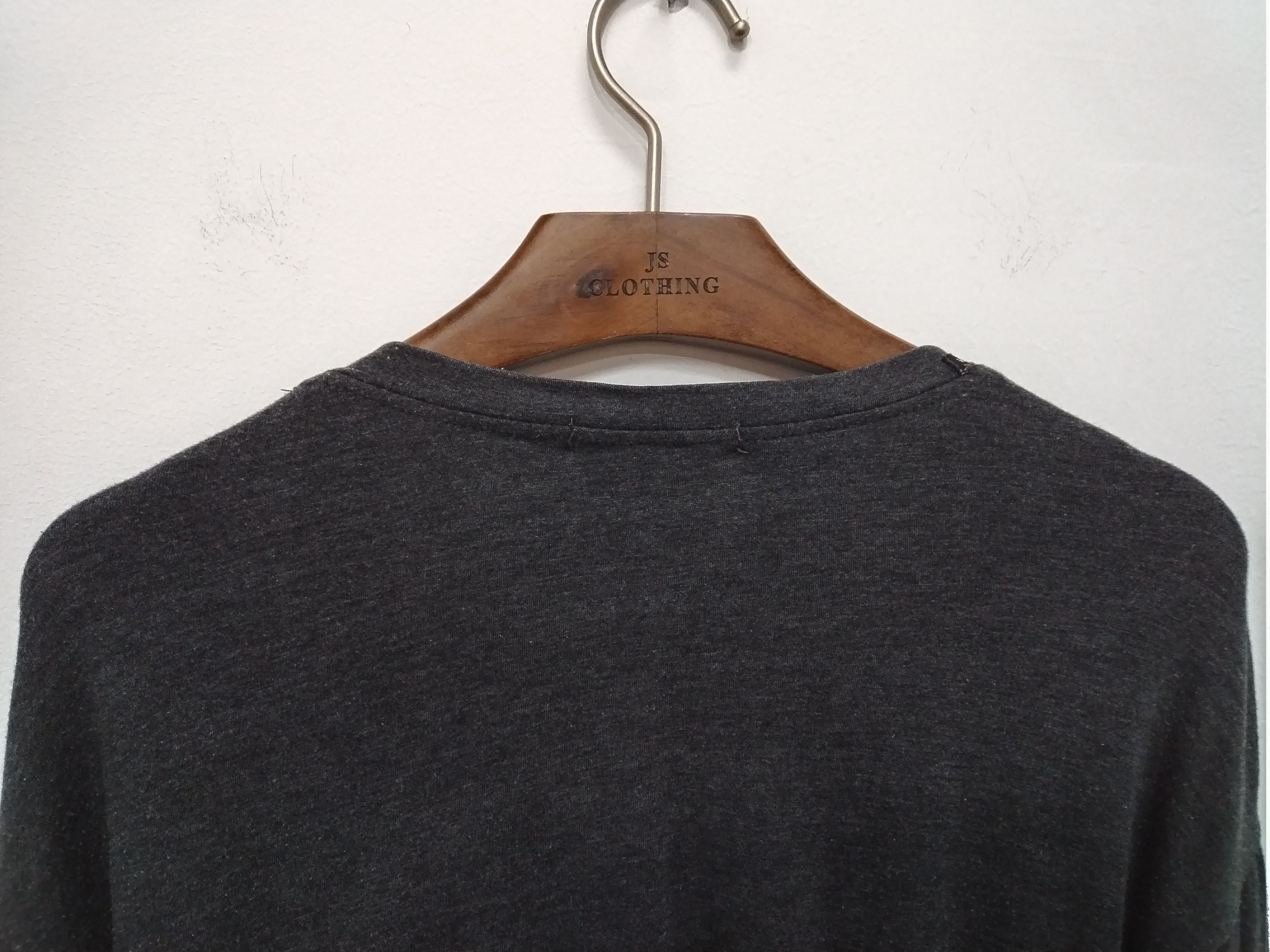Dolce & Gabbana × Vintage Iconic vtg Dolce Gabbana Wool Cotton Longsleeve V Neck Size US L / EU 52-54 / 3 - 13 Thumbnail