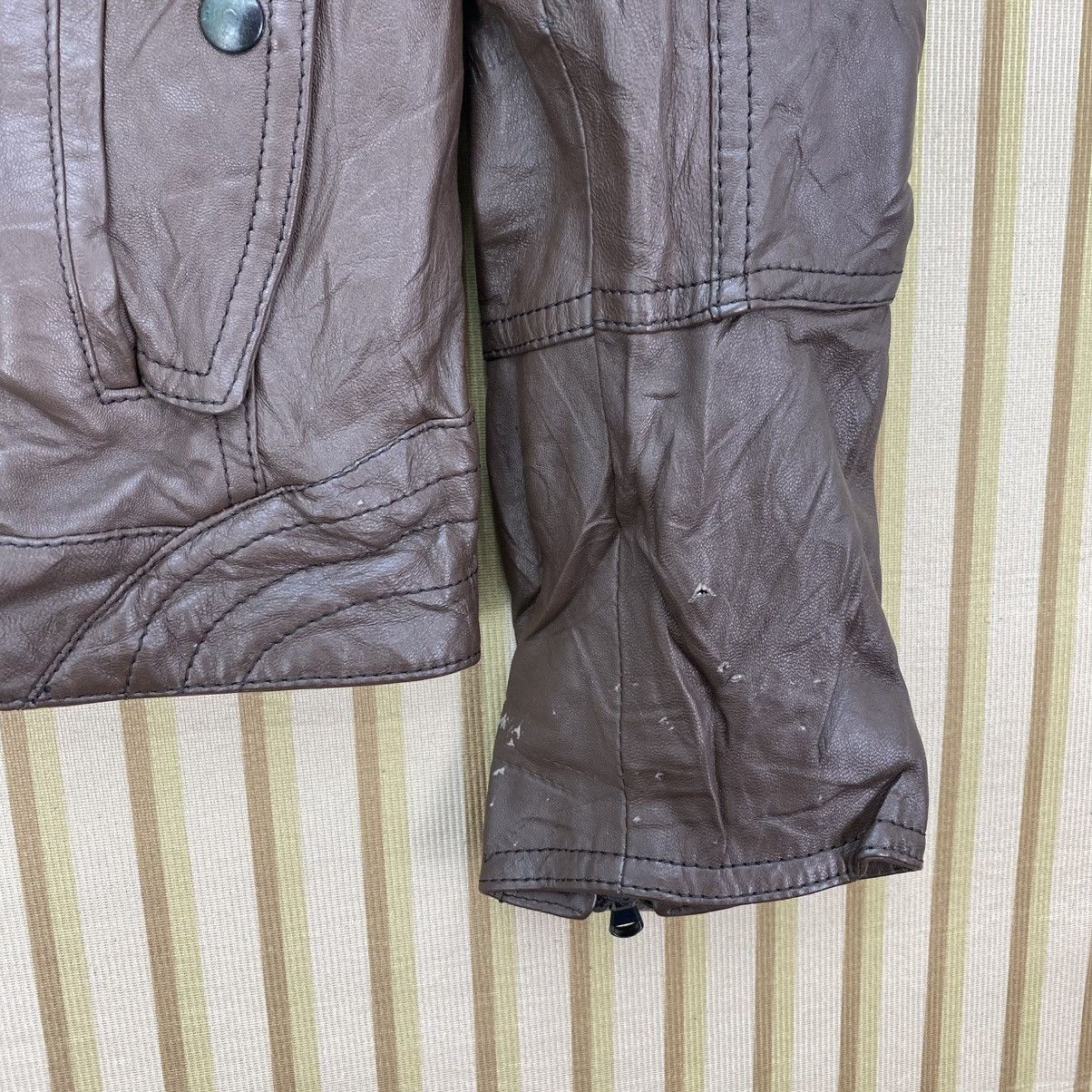 Vintage 🫶Vintage Vespa Genuinne Real Leather Jacket Size US M / EU 48-50 / 2 - 6 Thumbnail