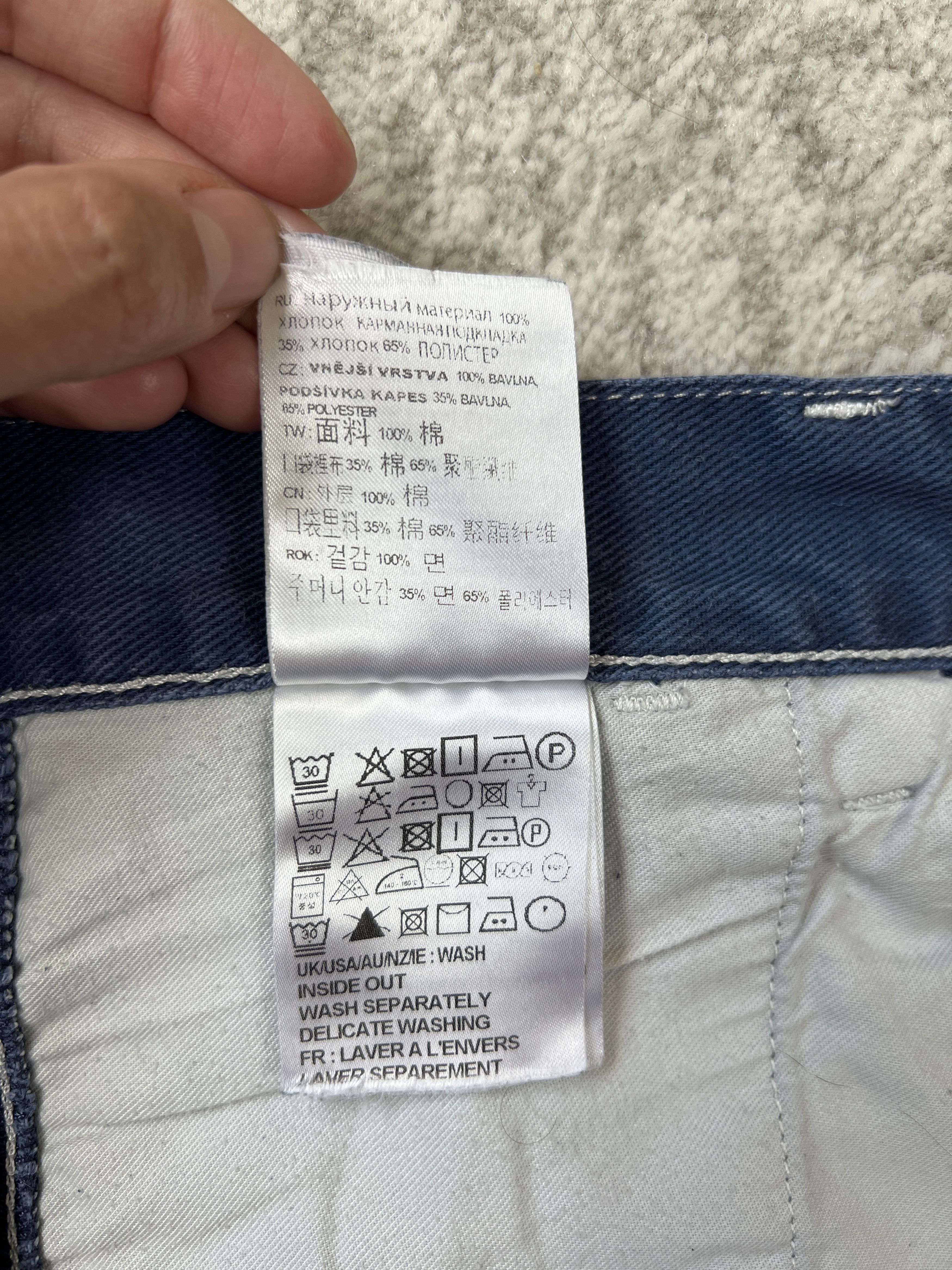 Carhartt Wip Carhartt WIP Penrod Shorts Blue Workwear Fit (30) Size US 30 / EU 46 - 15 Thumbnail