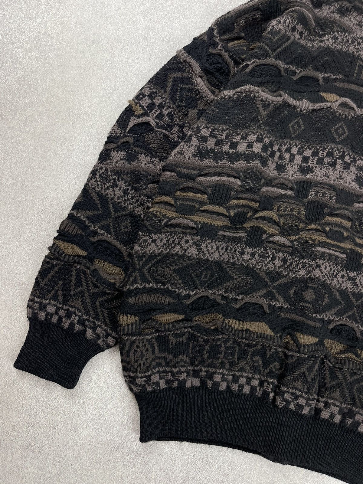 Coogi × Vintage Vintage Coogi Soul of Australia Knit Sweater Cardigan Size US XL / EU 56 / 4 - 11 Thumbnail