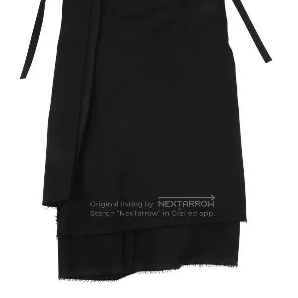 Comme des Garcons Comme Des Garcons size S Black vintage tie half skirt Size 23" - 6 Thumbnail