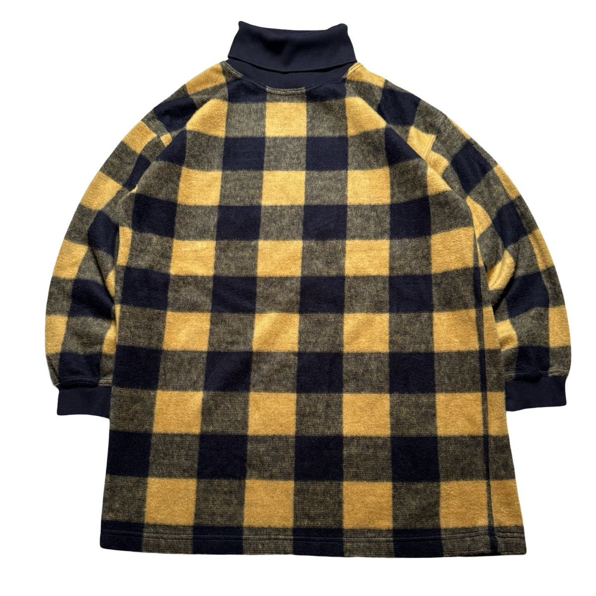 Other Vintage 90s V Sport Yellow Plaid Turtle Neck Mens Medium Size US M / EU 48-50 / 2 - 1 Thumbnail