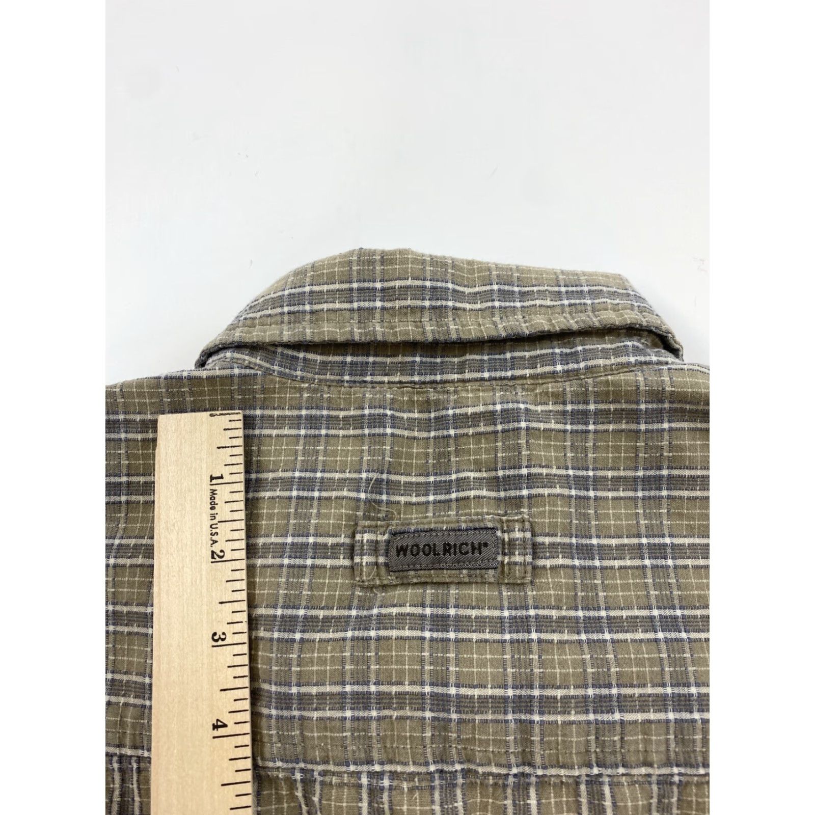 Vintage Woolrich Button-Up Shirt Mens XL Plaid Shortsleeve Size US XL / EU 56 / 4 - 4 Thumbnail