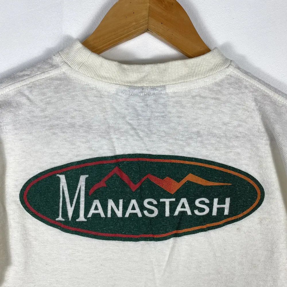 Manastash Vintage MANASTASH Big Logo Graphic Hemp Tee Size US S / EU 44-46 / 1 - 3 Thumbnail