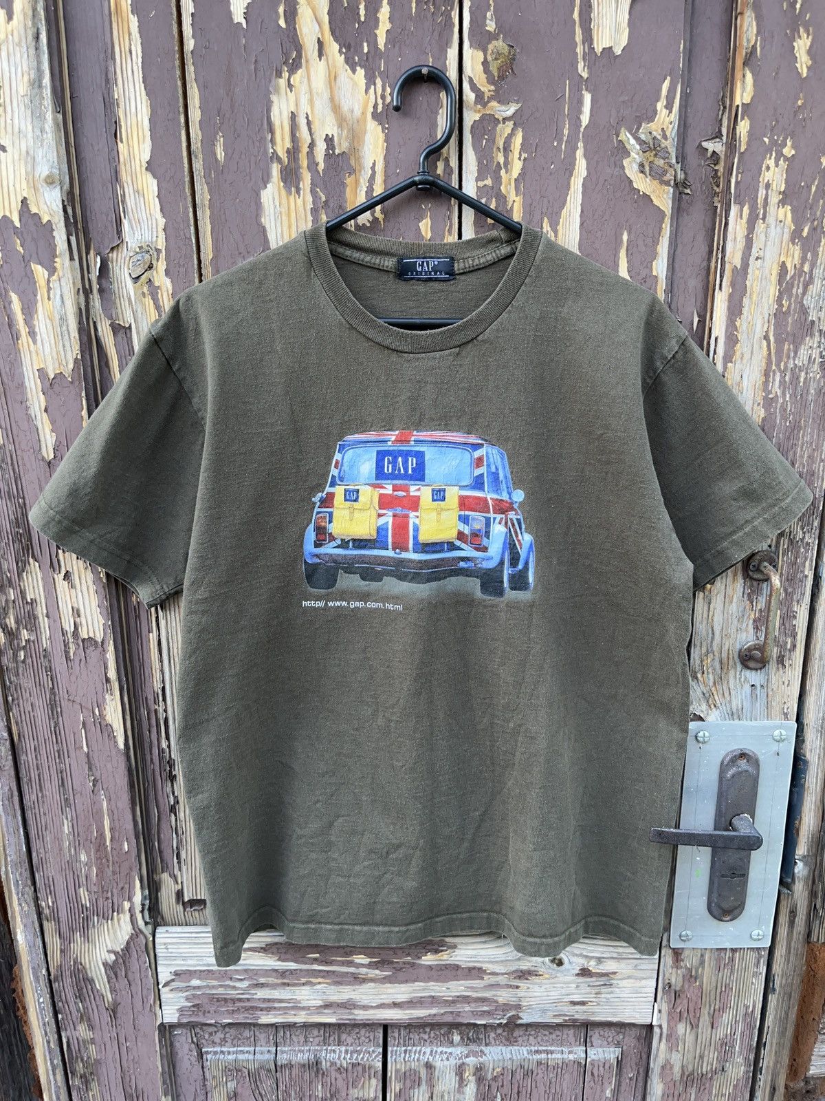 Gap × Vintage Vintage GAP x Mini Cooper London T-shirt Size US L / EU 52-54 / 3 - 1 Thumbnail