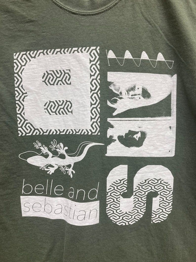 Comfort Colors Belle and Sebastian T-shirt Moss Comfort Colors Size US M / EU 48-50 / 2 - 2 Thumbnail