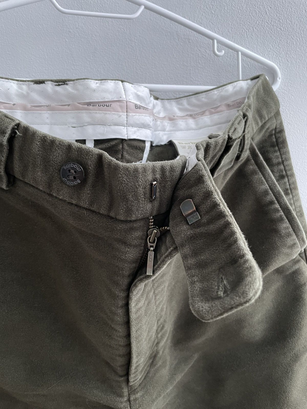 Barbour Barbour Suede Green Pants Tousers Chino Joggers Size US 34 / EU 50 - 10 Thumbnail