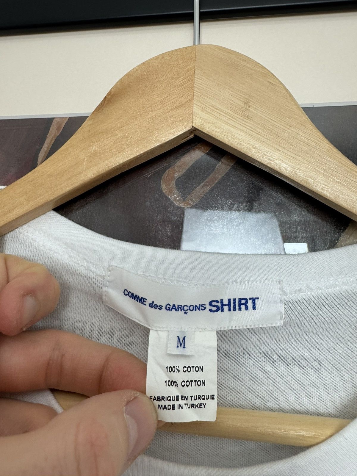 Comme des Garcons Comme Des Garcons Shirt Mini Logo Japanese Tee Streetwear Size US M / EU 48-50 / 2 - 5 Thumbnail