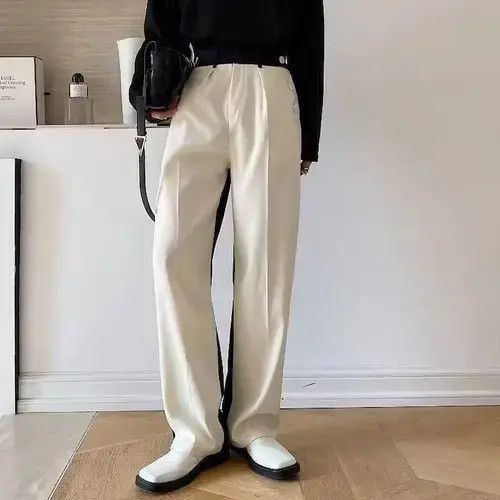 Handmade × Japanese Brand × Jean High Waist Track White Pants Size US 32 / EU 48 - 4 Thumbnail
