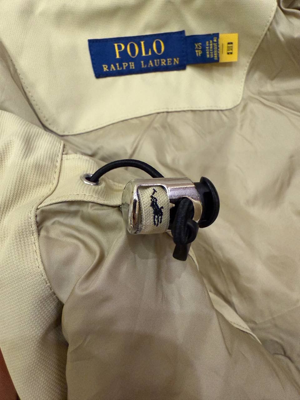Polo Ralph Lauren Polo Ralph Lauren Mens Creston Hooded Jacket Cream Size XS Size US XS / EU 42 / 0 - 9 Thumbnail