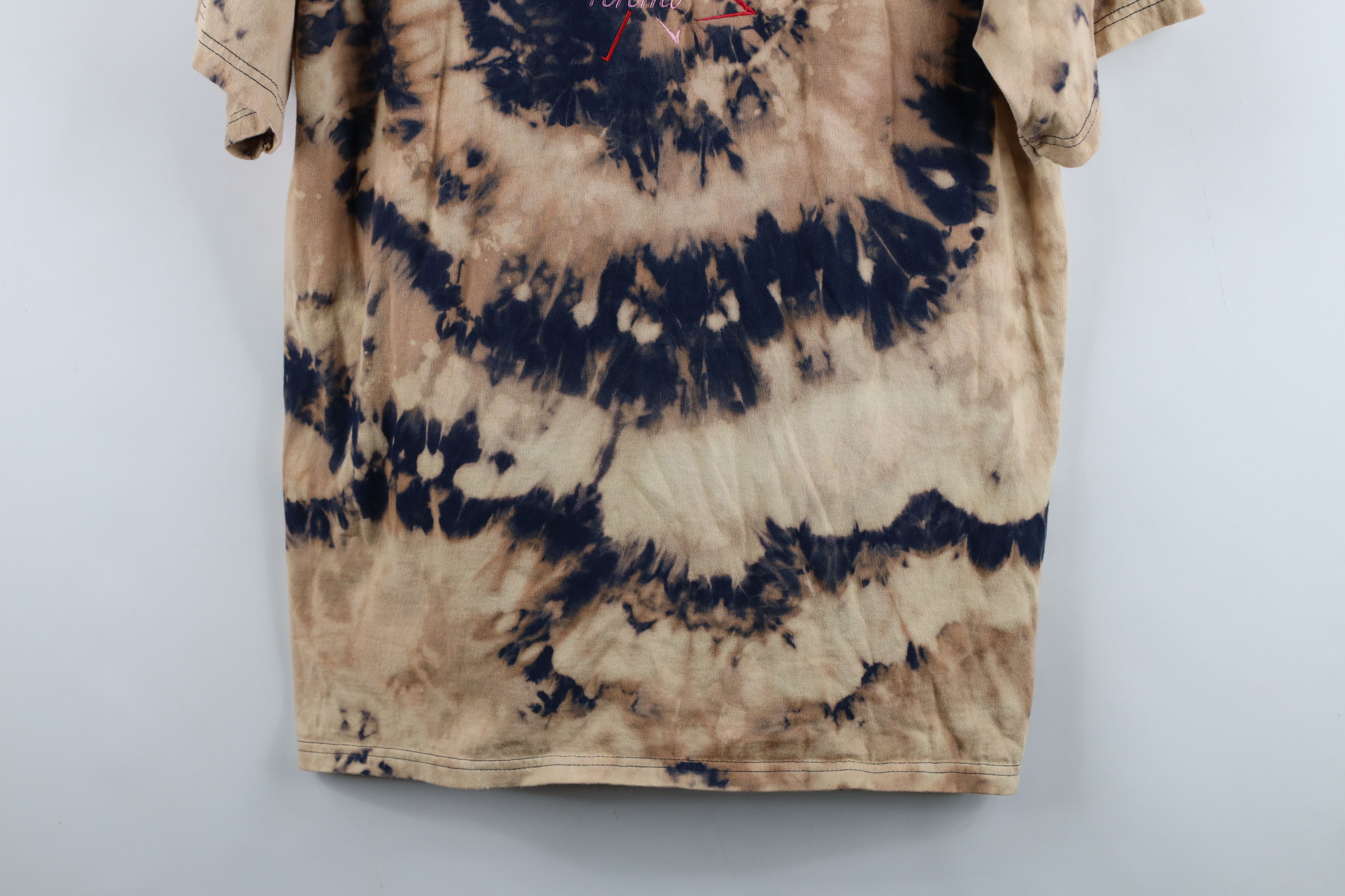 Vintage Vintage 90s Y2K Acid Wash Toronto Canada T-Shirt Cotton Size US L / EU 52-54 / 3 - 3 Thumbnail
