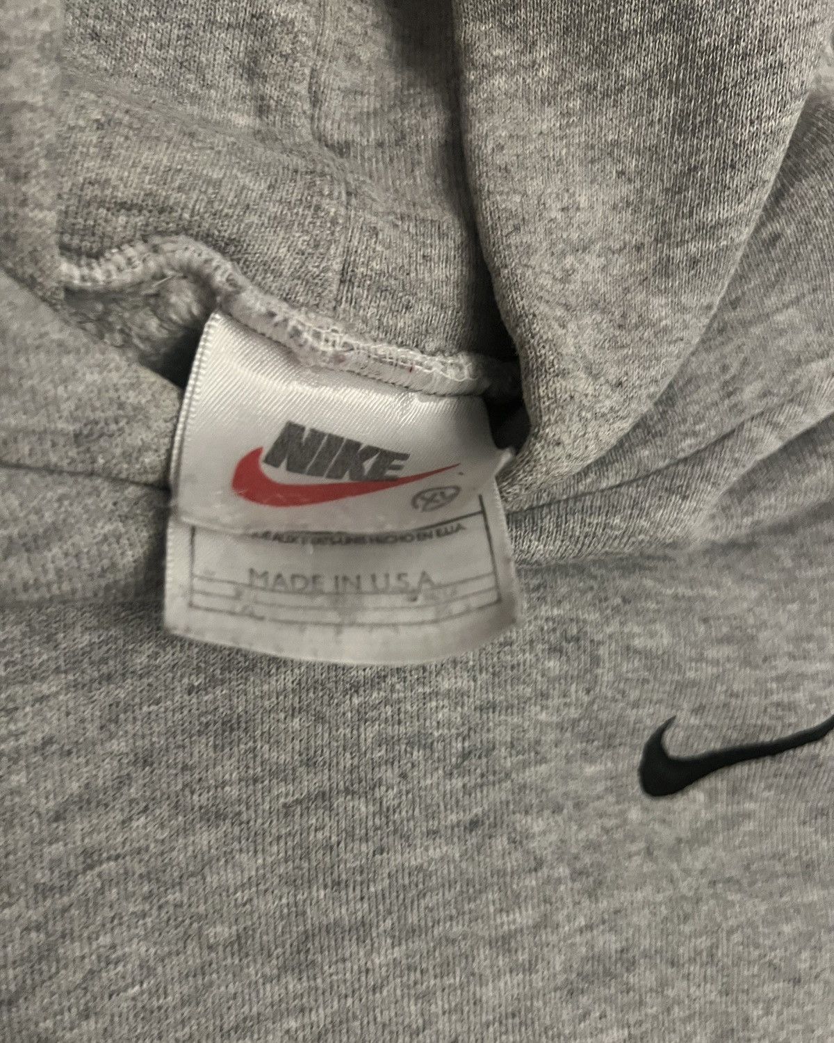 Nike RARE 90s Nike sweatshirt MADE IN USA Size US XL / EU 56 / 4 - 3 Thumbnail