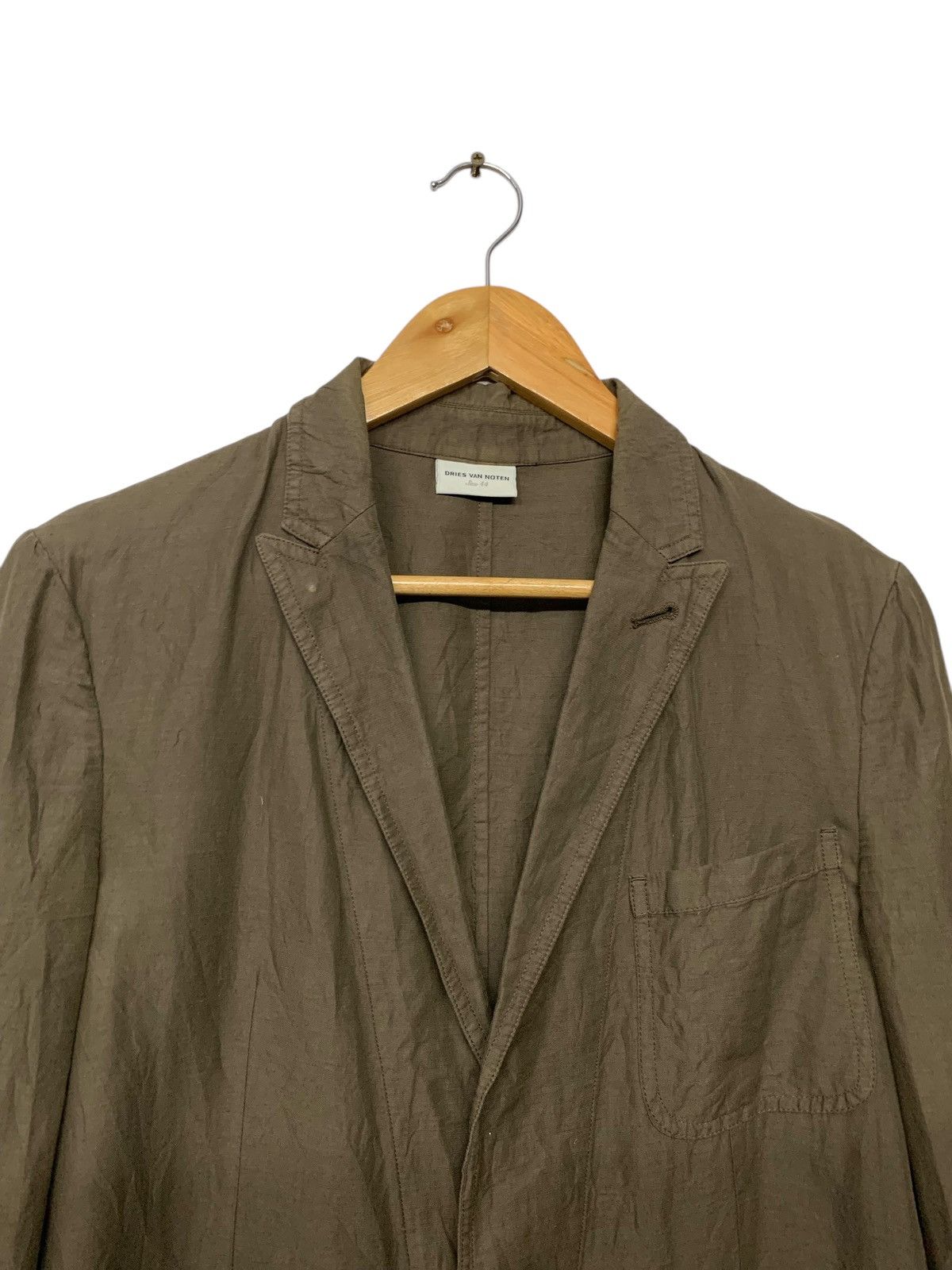 Dries Van Noten Dark Brown‼️Dries Van Noten Button Ups Jacket Size M / US 6-8 / IT 42-44 - 5 Thumbnail