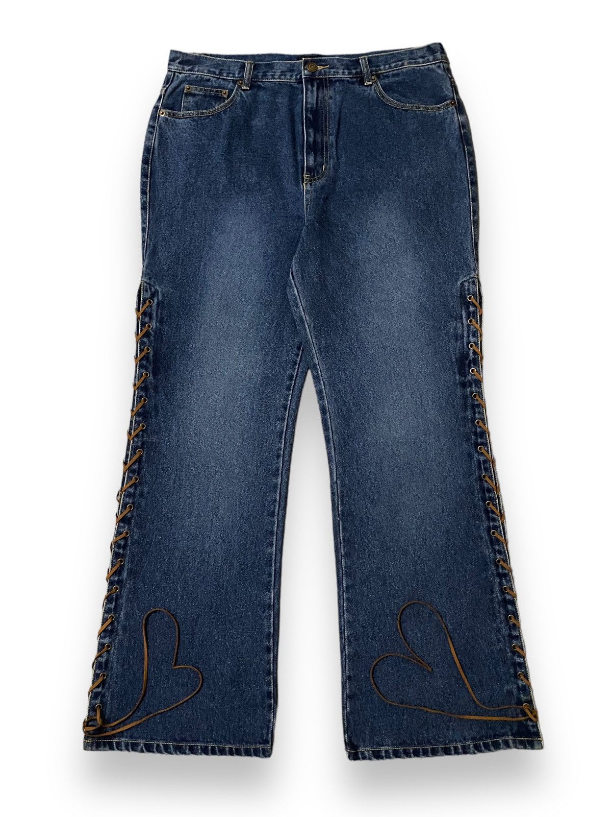 If Six Was Nine Lace Denim | Grailed