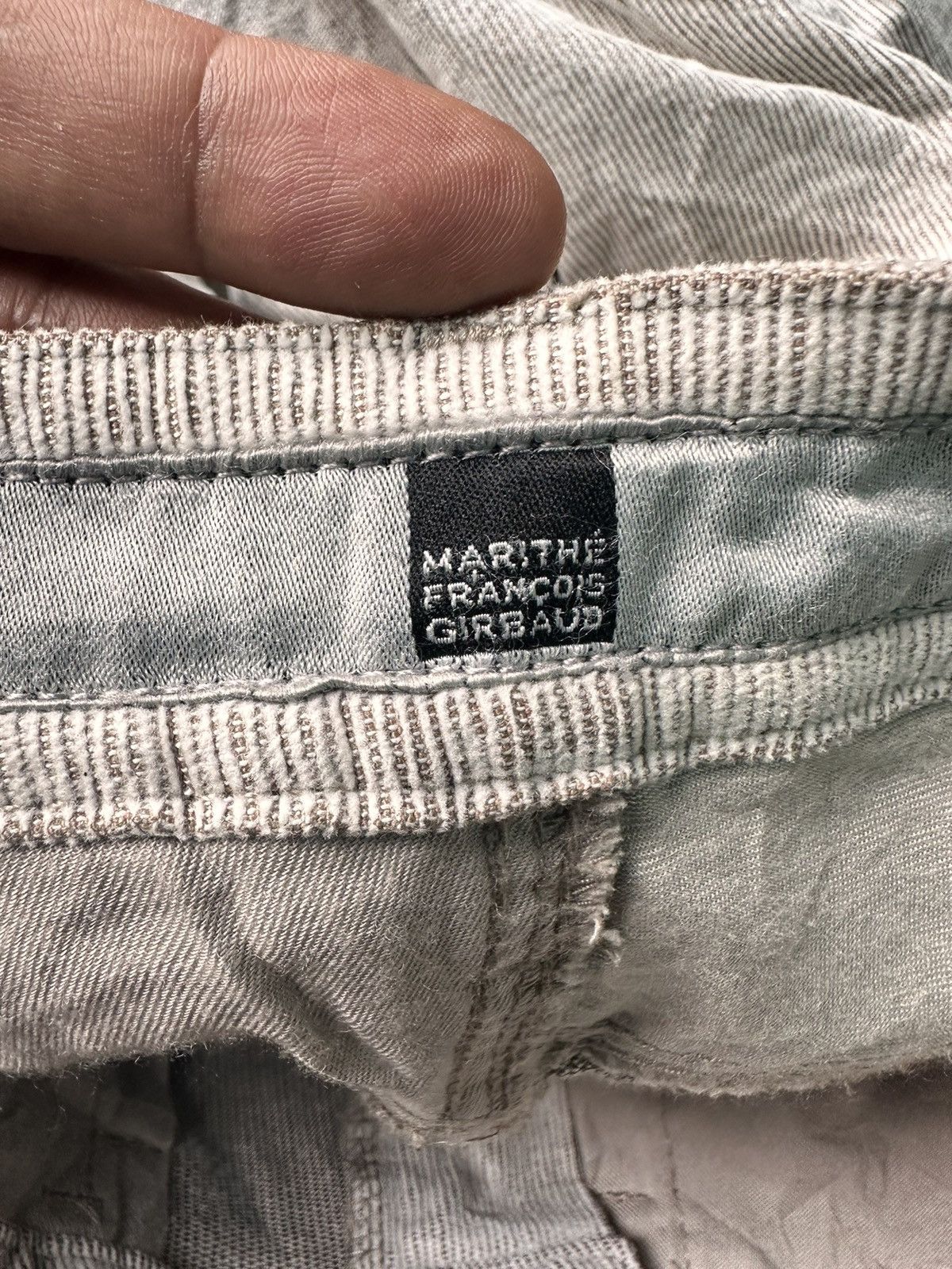 Marithe + Francois Girbaud × Vintage Vintage Marithe Francois Girbaud Flare Corduroy Pants Size 28" / US 6 / IT 42 - 10 Thumbnail