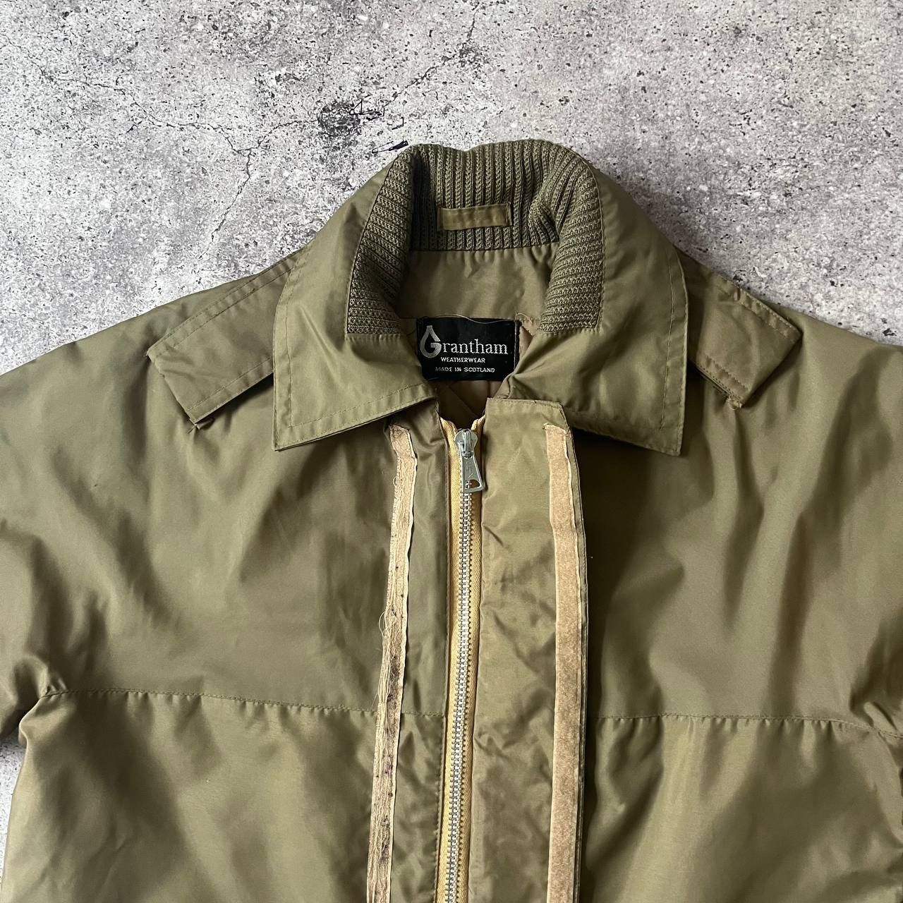 Designer × Vintage Vintage Grantham Scotland Military Style Light Jacket Size US L / EU 52-54 / 3 - 9 Thumbnail