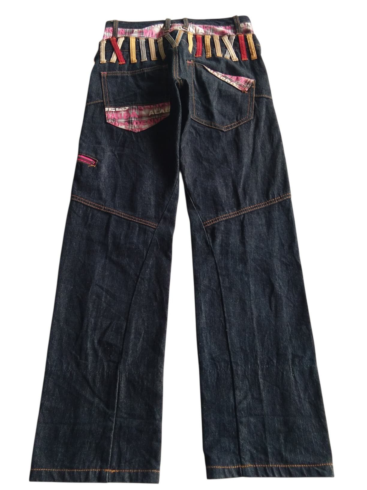 PPFM DOUBLE WAIST💥NYLAUS PUNK STYLE JAPANESE DENIM Size US 29 - 5 Thumbnail
