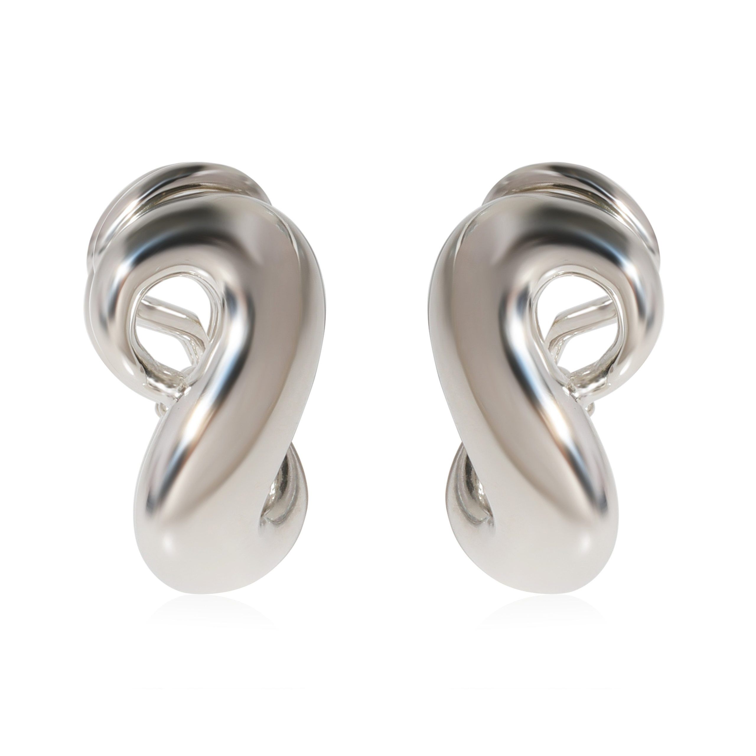 Tiffany Infinity Earrings in Sterling Silver