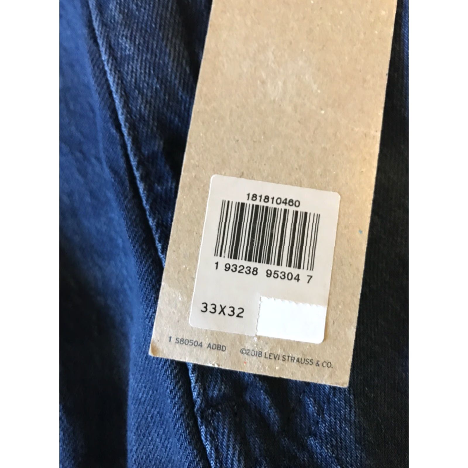 Levi's **Levi's 541 Mens Athletic Taper Jeans Size 33 X 32 Blue** User: Levi's 541 Mens Athletic Taper Jeans Size 33 X 32 Blue Size US 34 / EU 50 - 2 Thumbnail