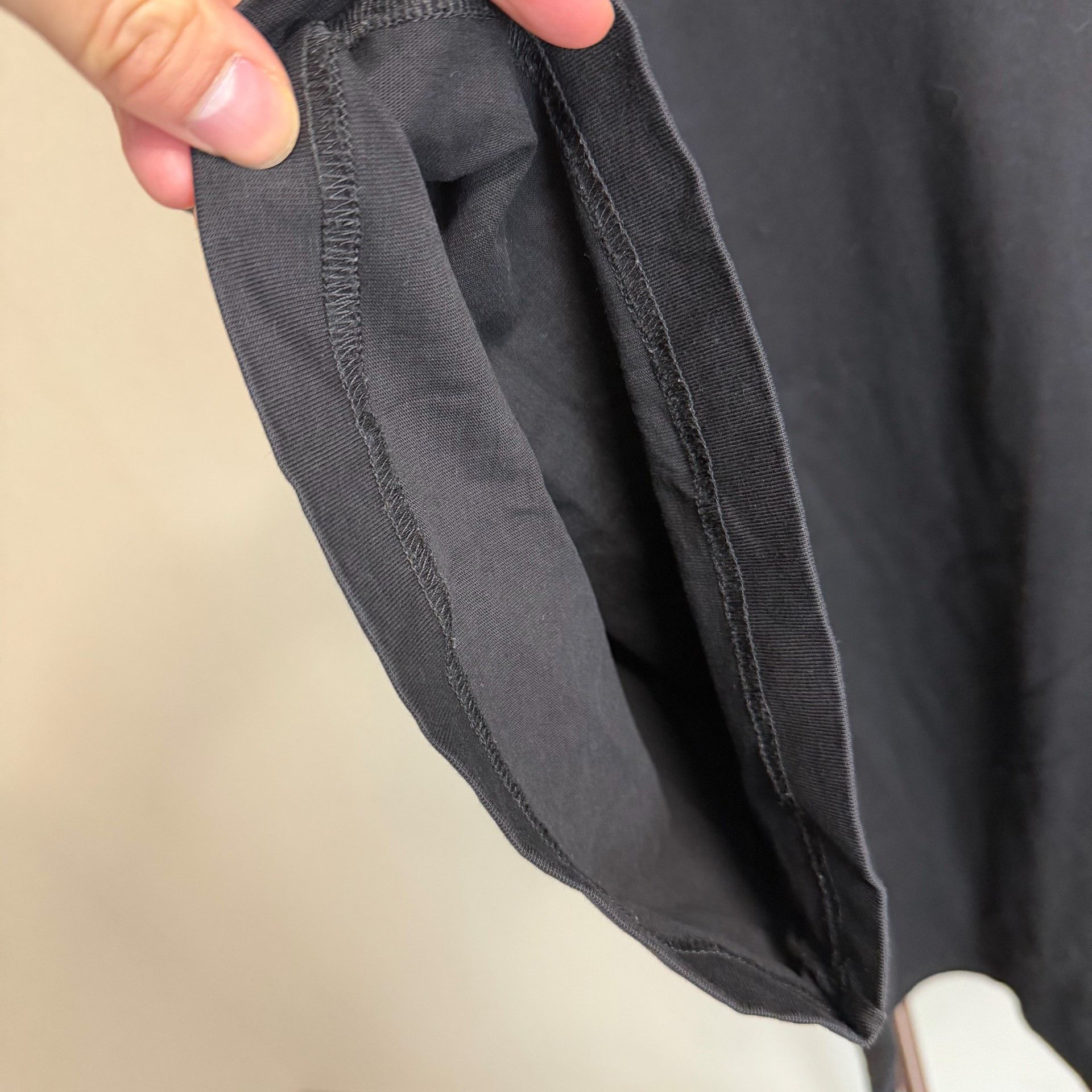 Balenciaga Balenciaga SS22 Oversized Plain T-Shirt Black Size US XL / EU 56 / 4 - 5 Thumbnail