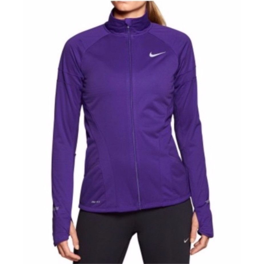 Nike NIKE Element Shield Full Zip Jacket With Reflective Accents Size S / US 4 / IT 40 - 1 Thumbnail