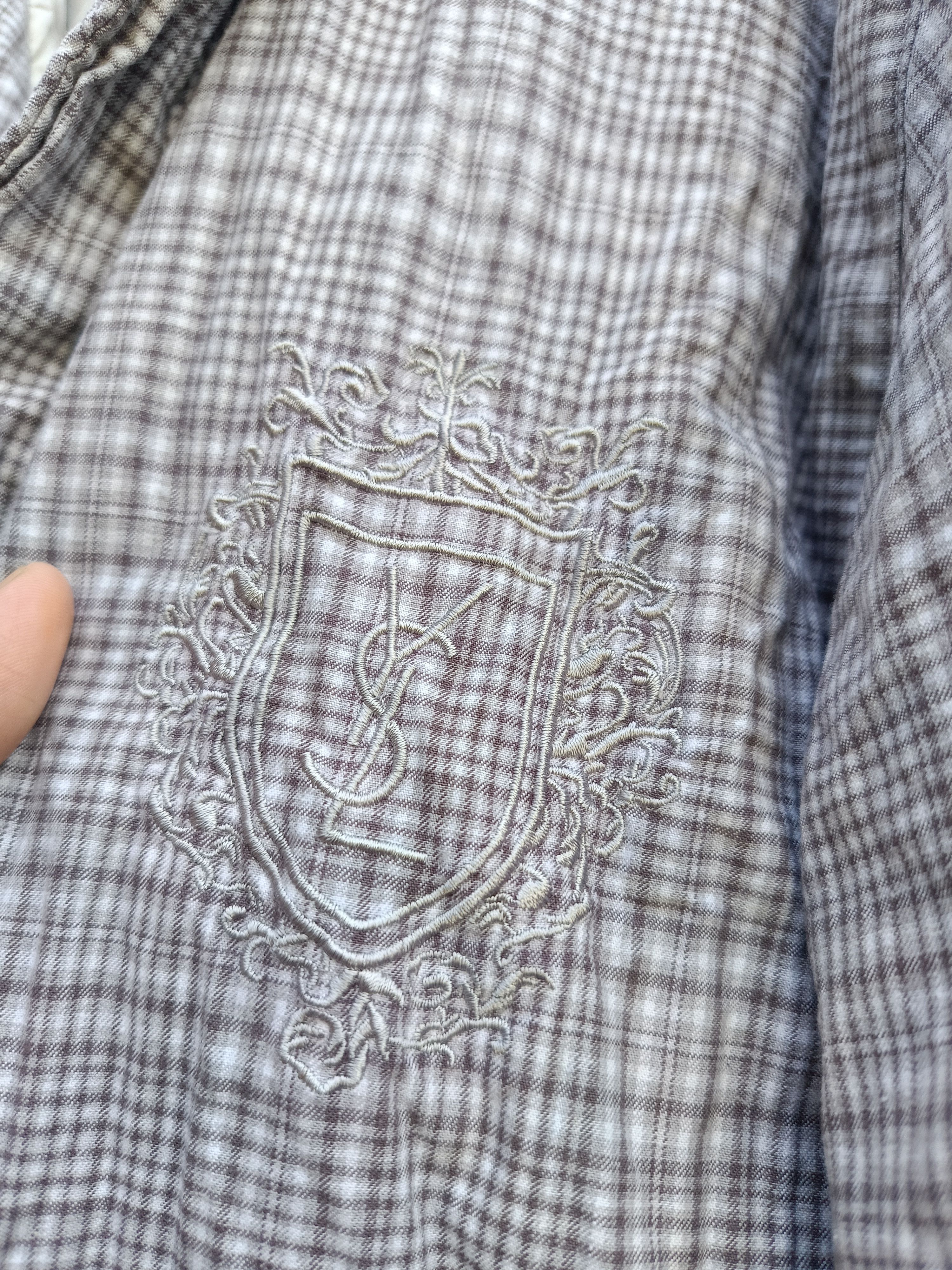 Vintage × Yves Saint Laurent VINTAGE YVES SAINT LAURENT PYJAMAS CHECKERED Size US M / EU 48-50 / 2 - 7 Thumbnail