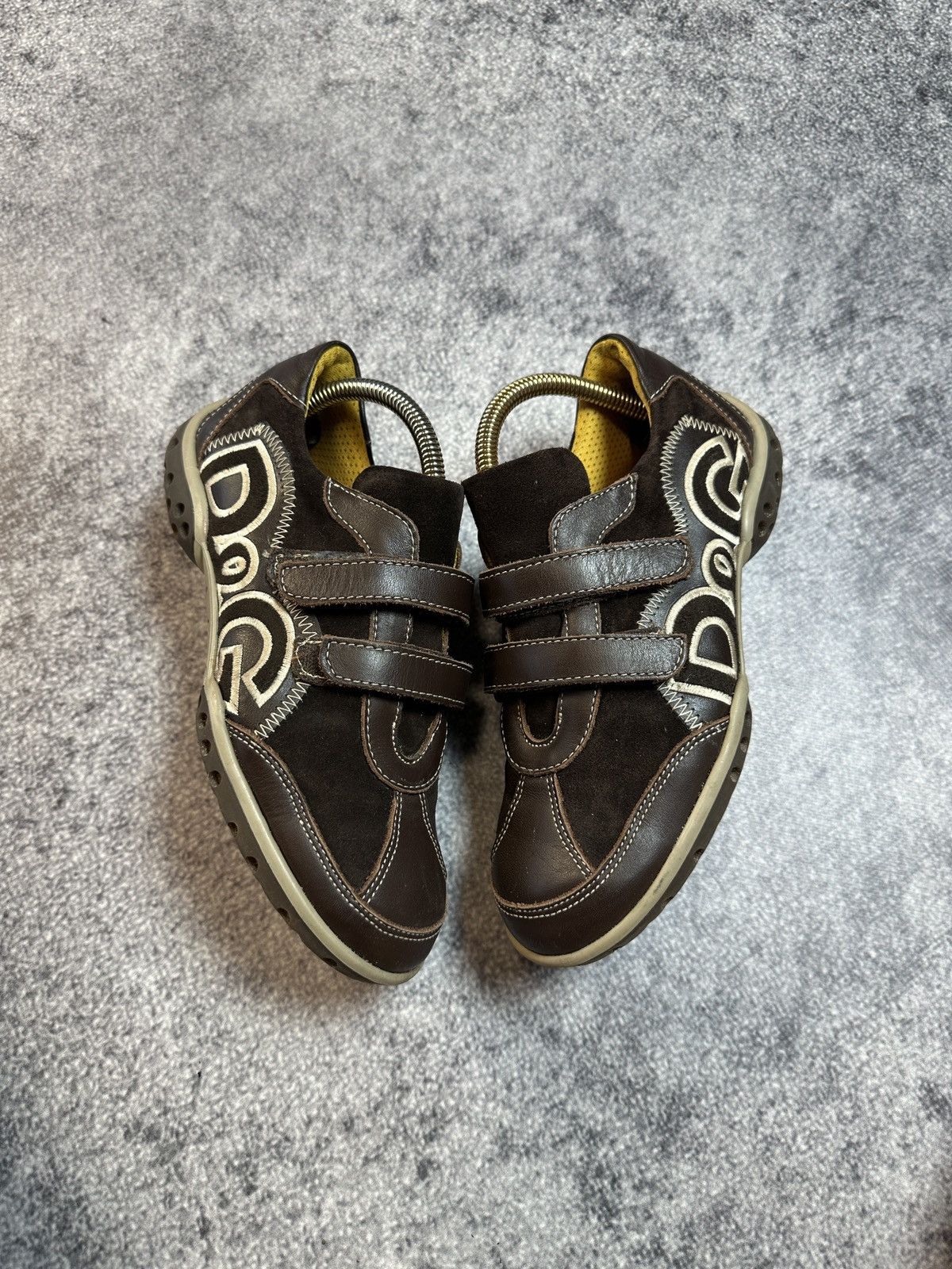 Dolce & Gabbana Vintage Dolce&Gabbana D&G Logo Sneakers Avant Garde Style Size US 7 / IT 37 - 1 Thumbnail