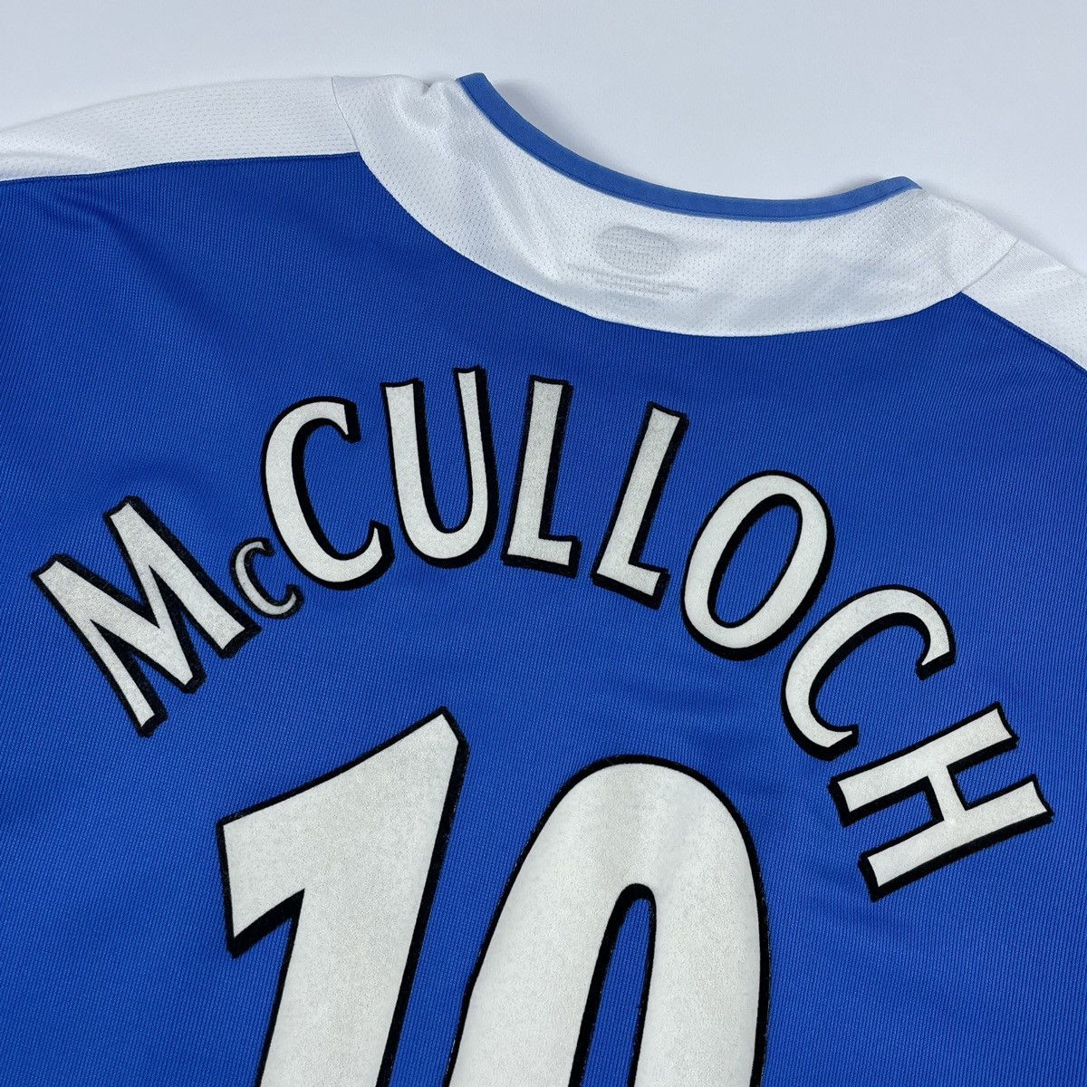 Vintage Wigan Athletic JJB Lee Henry McCulloch #11 Soccer Longsleev Size US XL / EU 56 / 4 - 17 Thumbnail