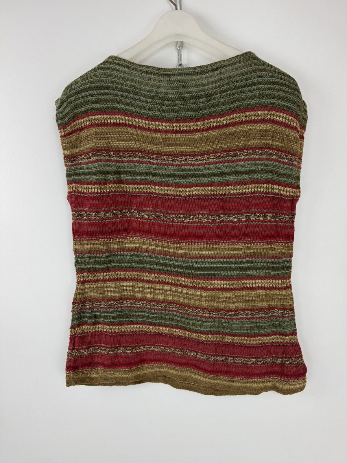 Lauren Ralph Lauren Lauren Ralph Lauren Vintage Cotton/Linen sweater Sleeve less Size XL / US 12-14 / IT 48-50 - 5 Thumbnail