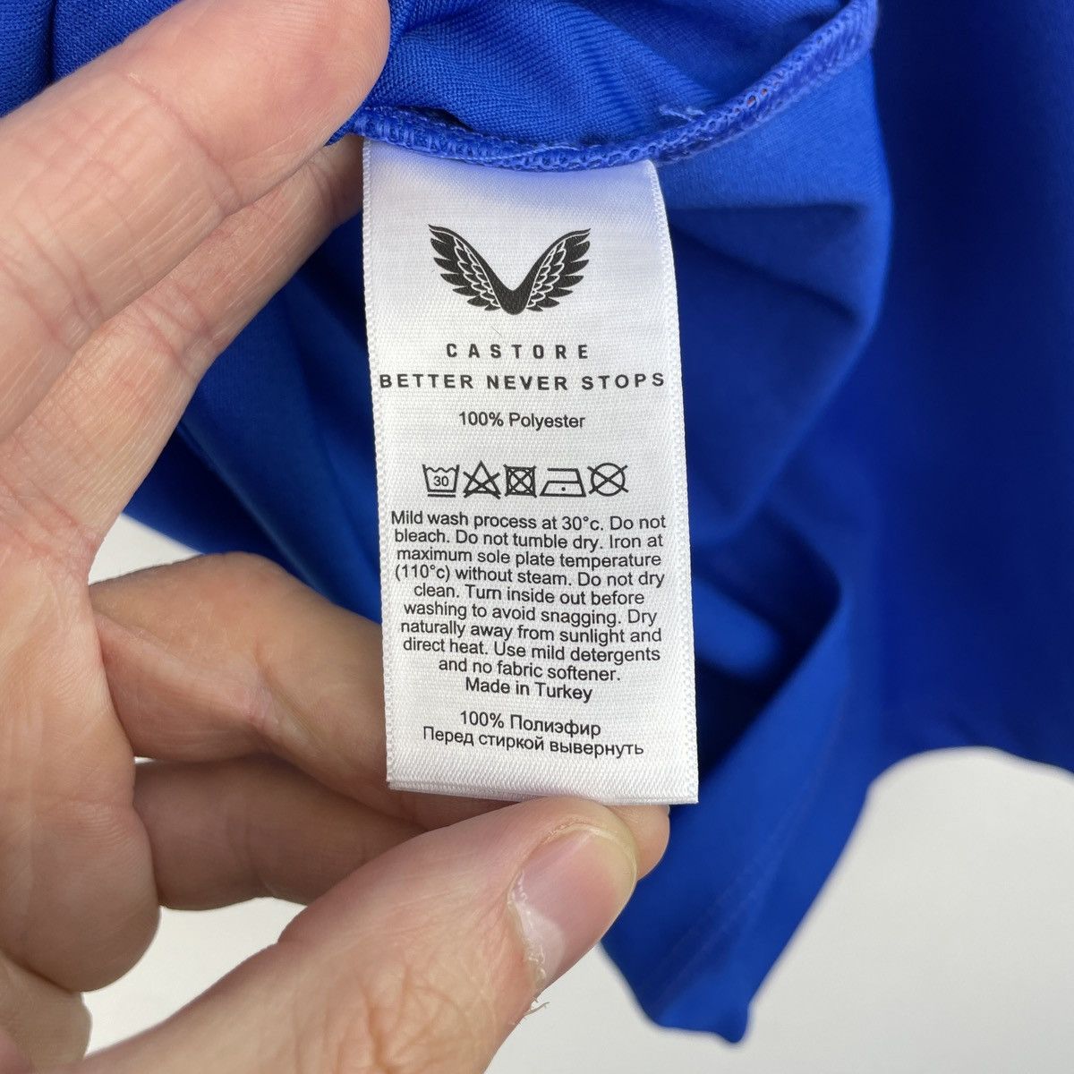 Castore Rangers Glasgow Home Jersey Shirt Men 2022/2023 size M Size US M / EU 48-50 / 2 - 10 Thumbnail