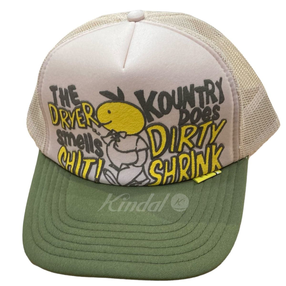 Kapital kapital "KOUNTRY DIRTY SHRINK Truck CAP" snap bag track cap Size ONE SIZE - 2 Thumbnail