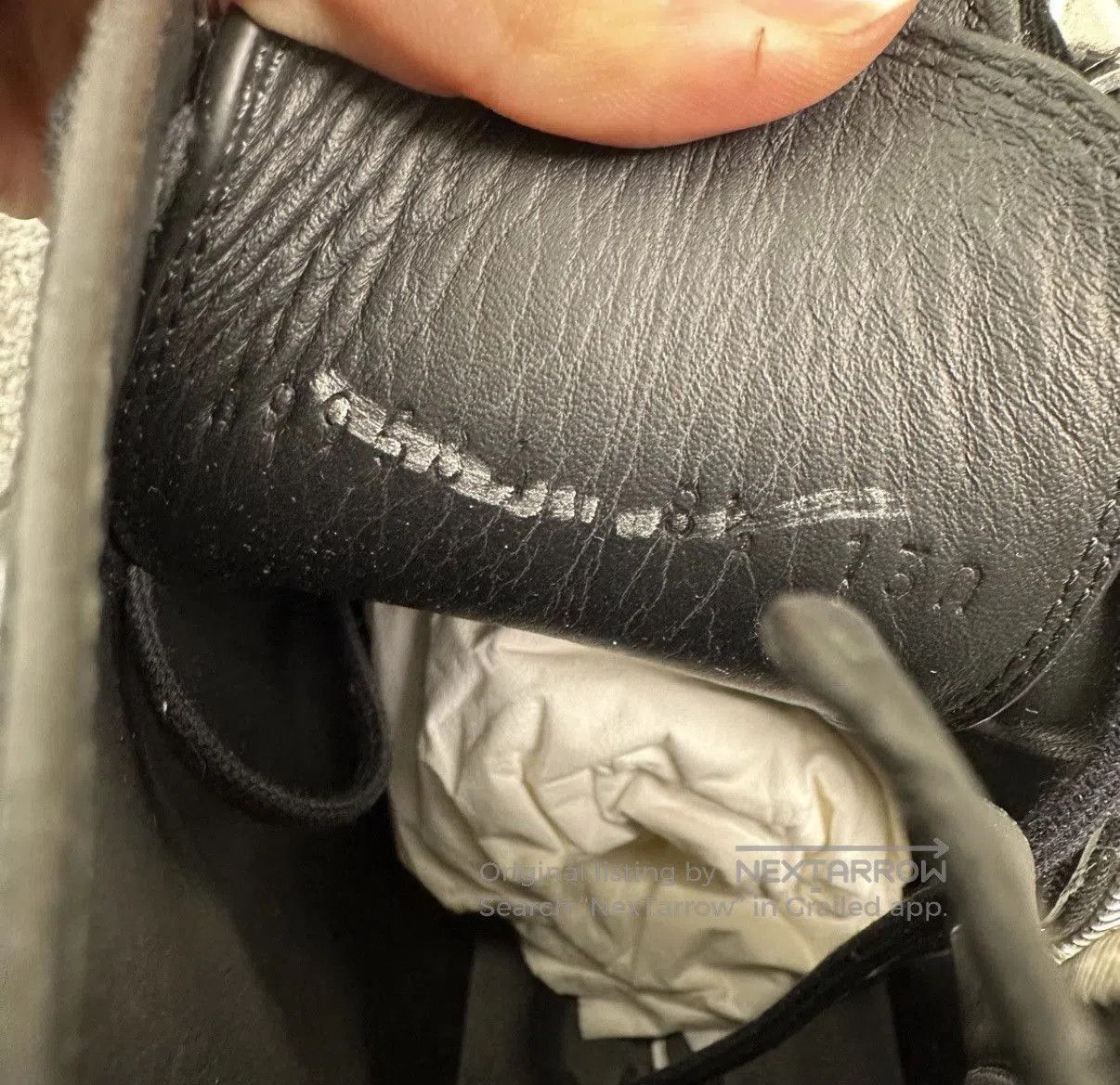 Gucci Black Leather Lace-Up Ankle Boots with Zipper. Size US 9 / EU 42 - 6 Thumbnail