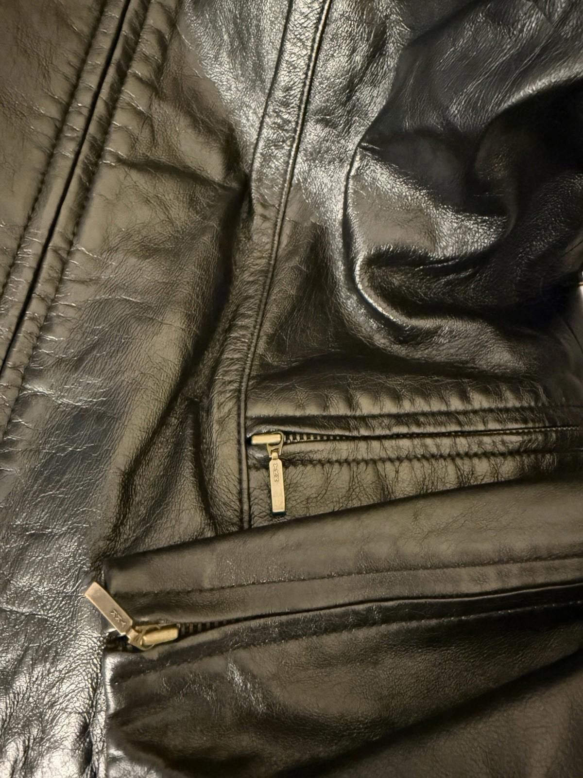 Dries Van Noten Vintage DR Black Leather Jacket Size 42 Spanish Leather Size S / US 4 / IT 40 - 6 Thumbnail