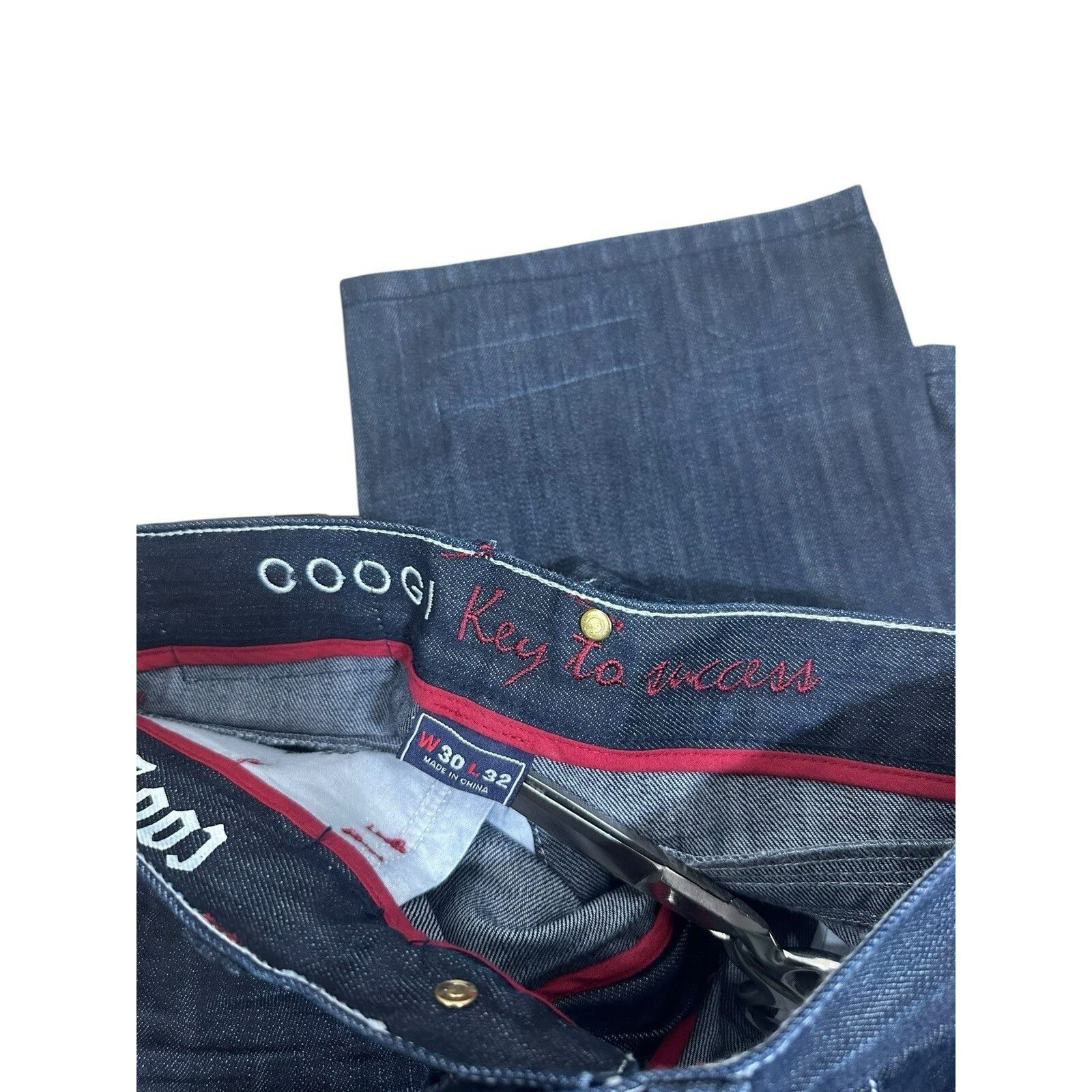 Coogi Vintage Coogi Jeans Y2K Hip Hop Baggy Wide Leg Embroidered R Size US 30 / EU 46 - 5 Thumbnail