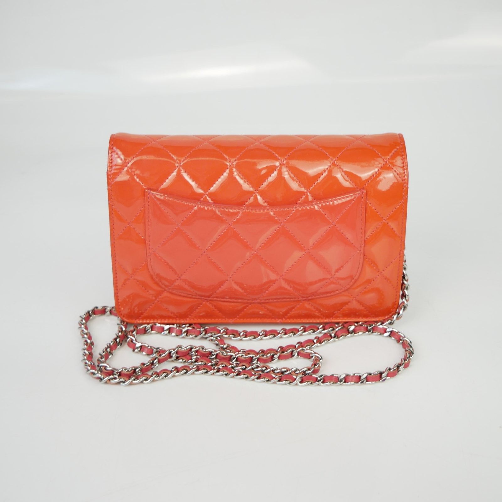 Chanel Chanel Quilted Patent Leather Wallet-on-Chain Bag Size ONE SIZE - 4 Thumbnail
