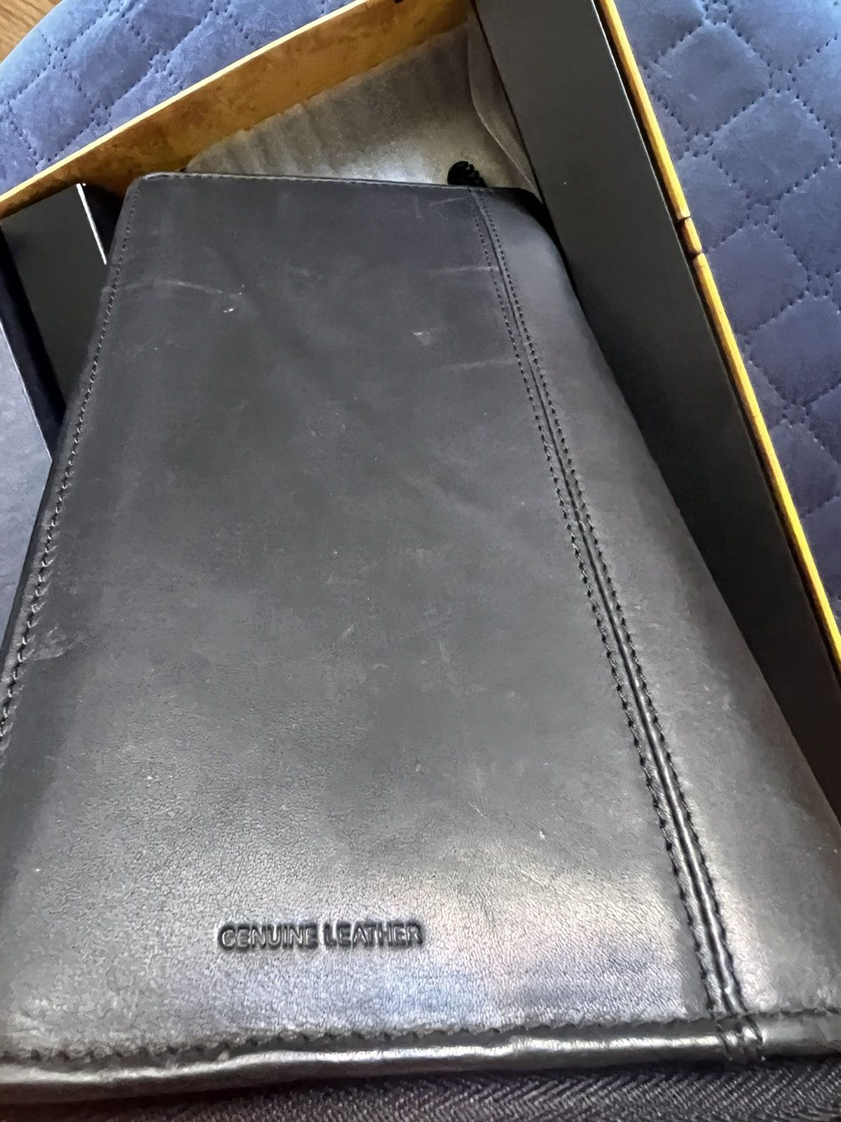 Oakley Oakley Flight Deck Wallet Black Leather Vintage Size ONE SIZE - 3 Thumbnail