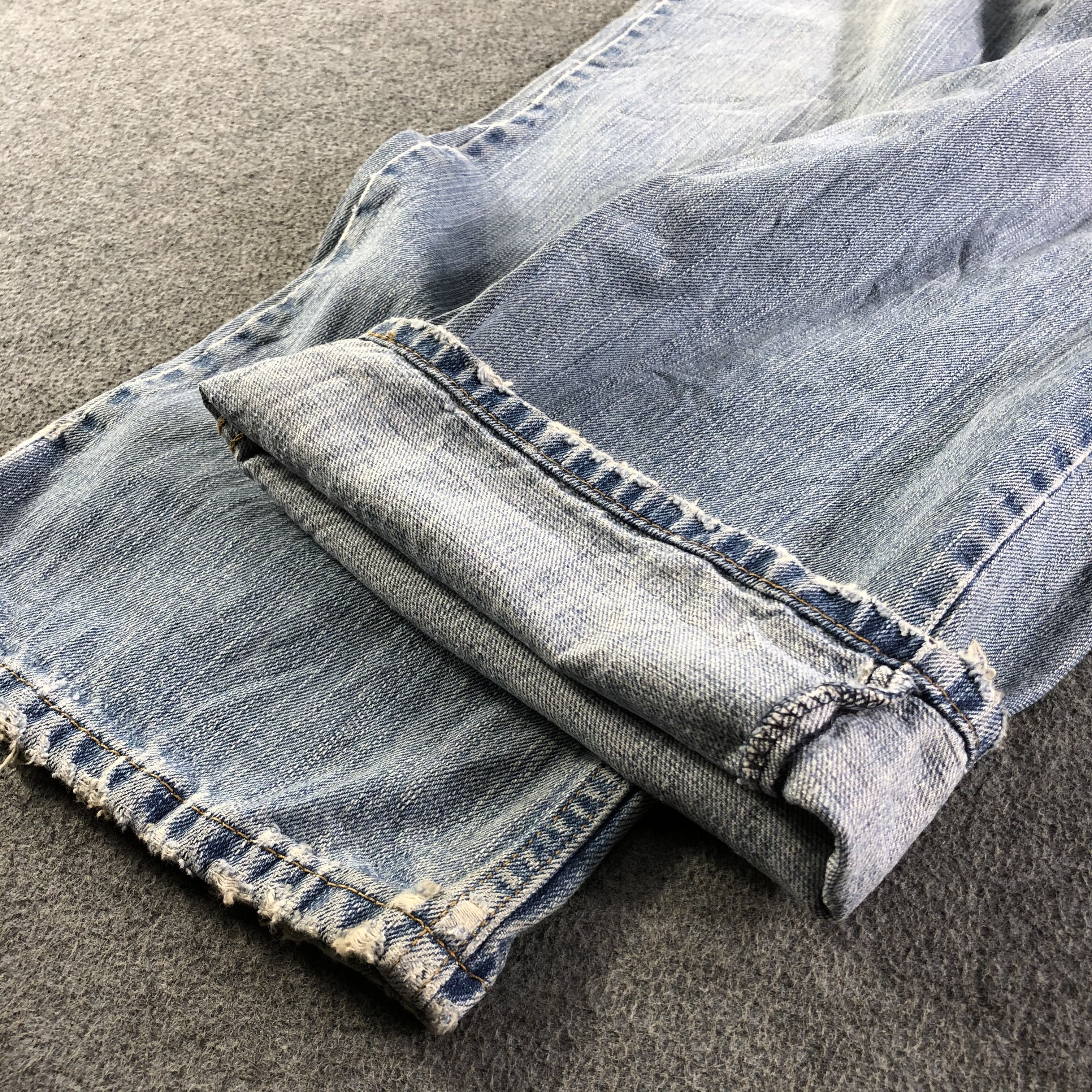 Levi's Vintage Levis 527 Mini Flared Jeans-J4299 Size US 35 - 7 Thumbnail